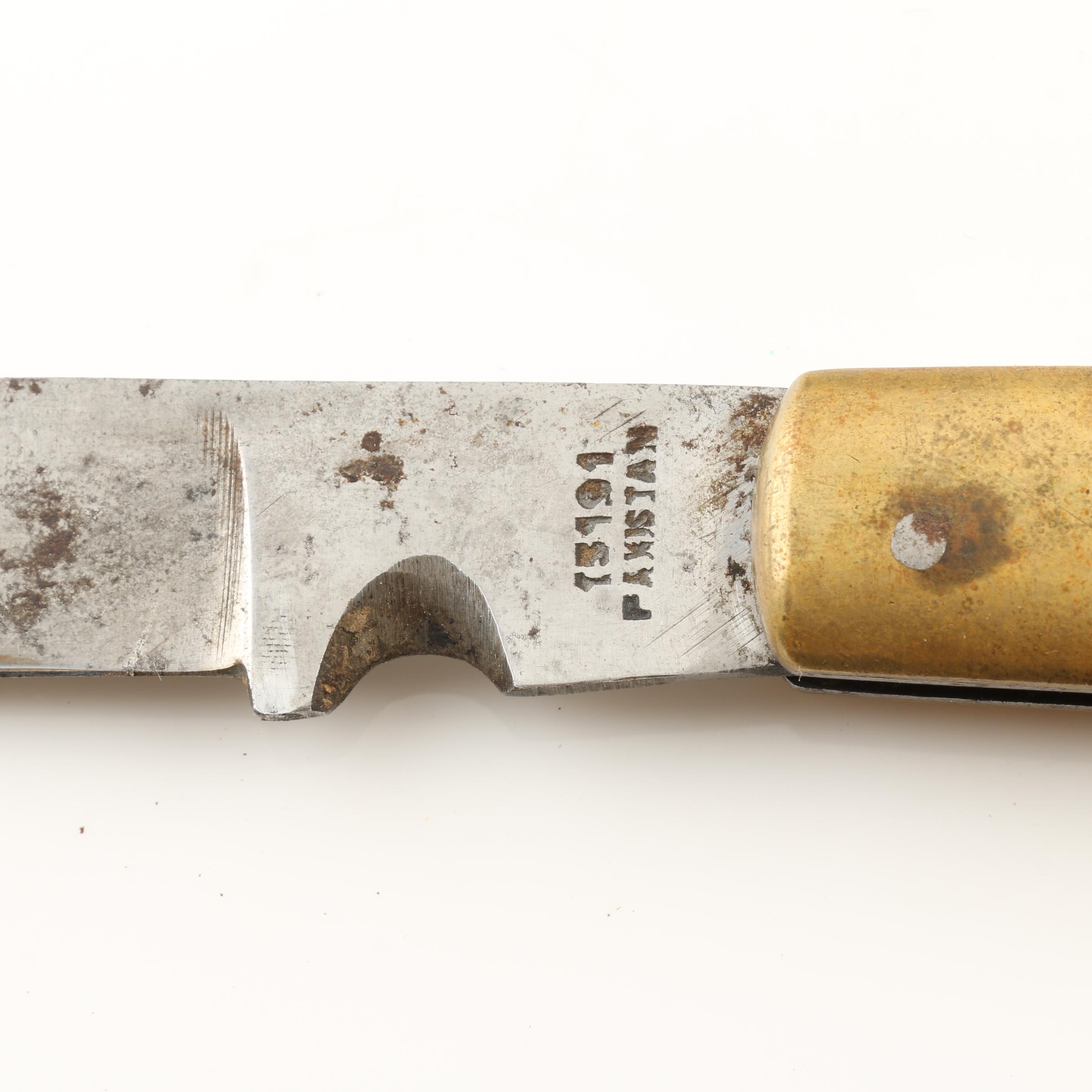 Group of 10 Various Knives Including a Cabela's Club Knife