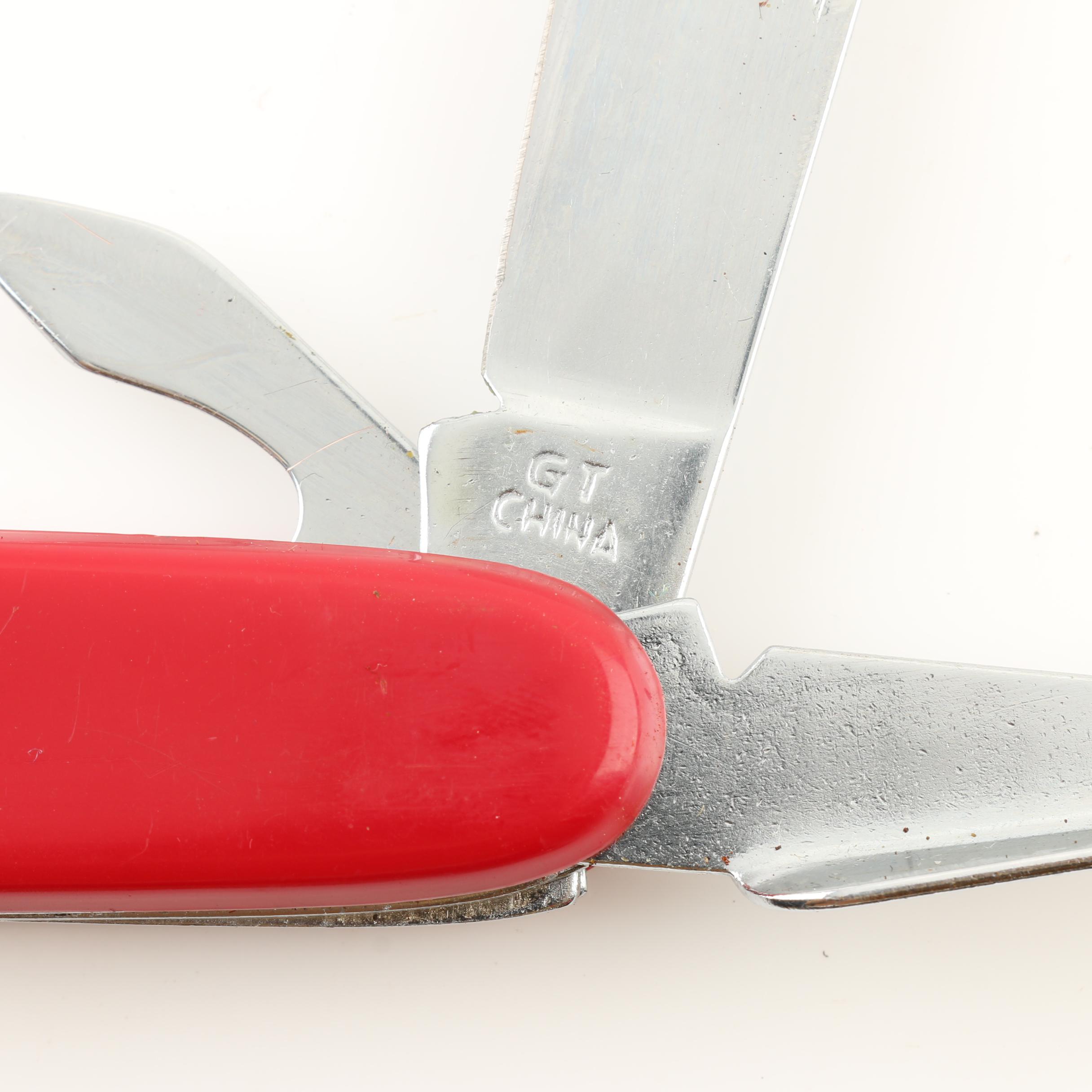 Group of 10 Various Knives Including a Cabela's Club Knife