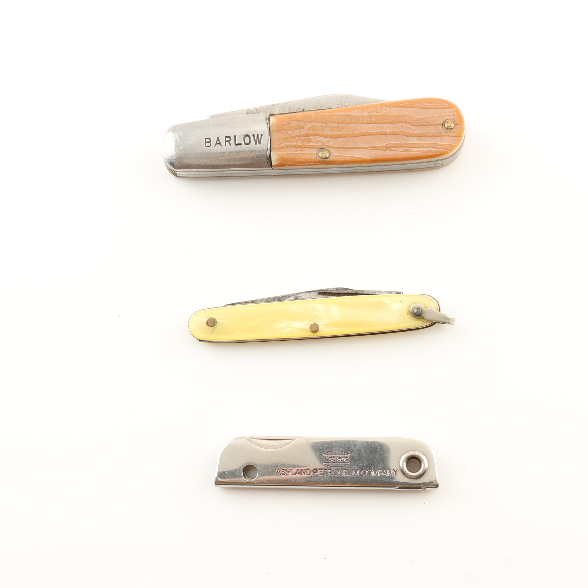 Group of 10 Various Knives Including a Cabela's Club Knife