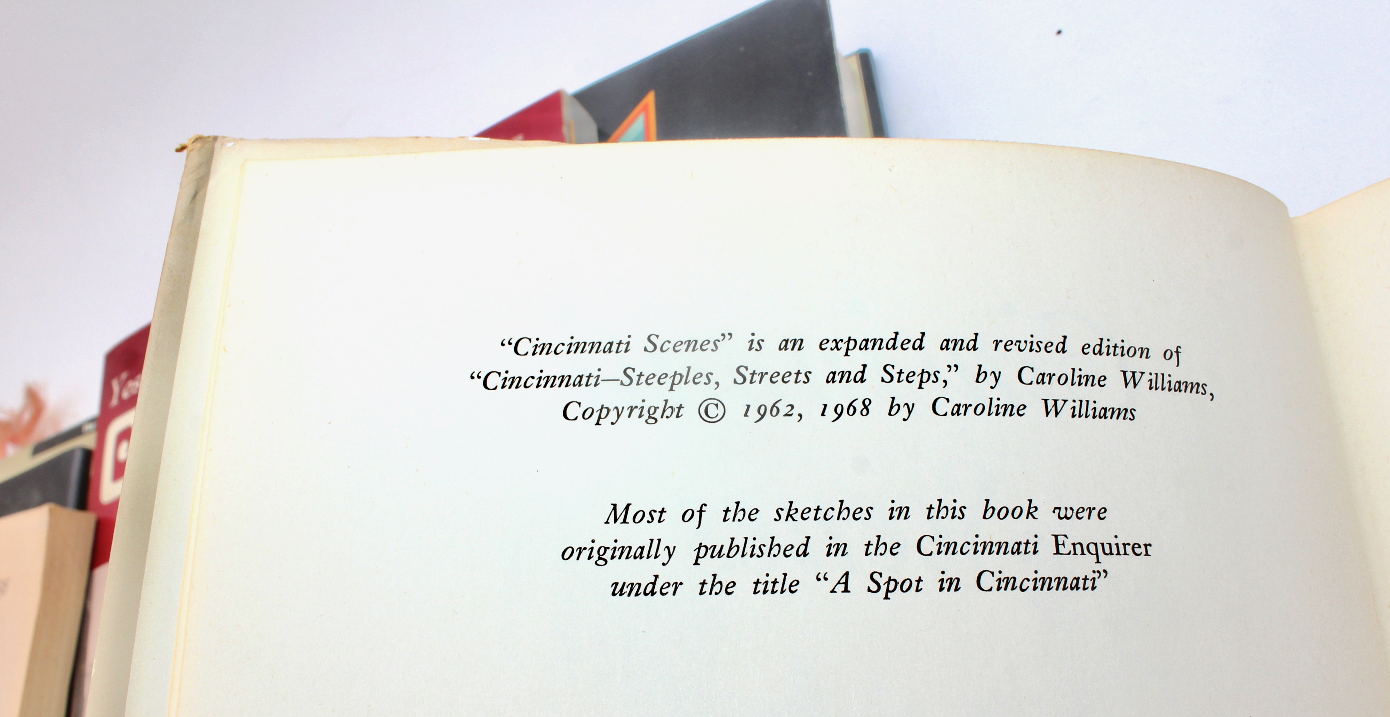 Cincinnati Ohio Coffee Table Books