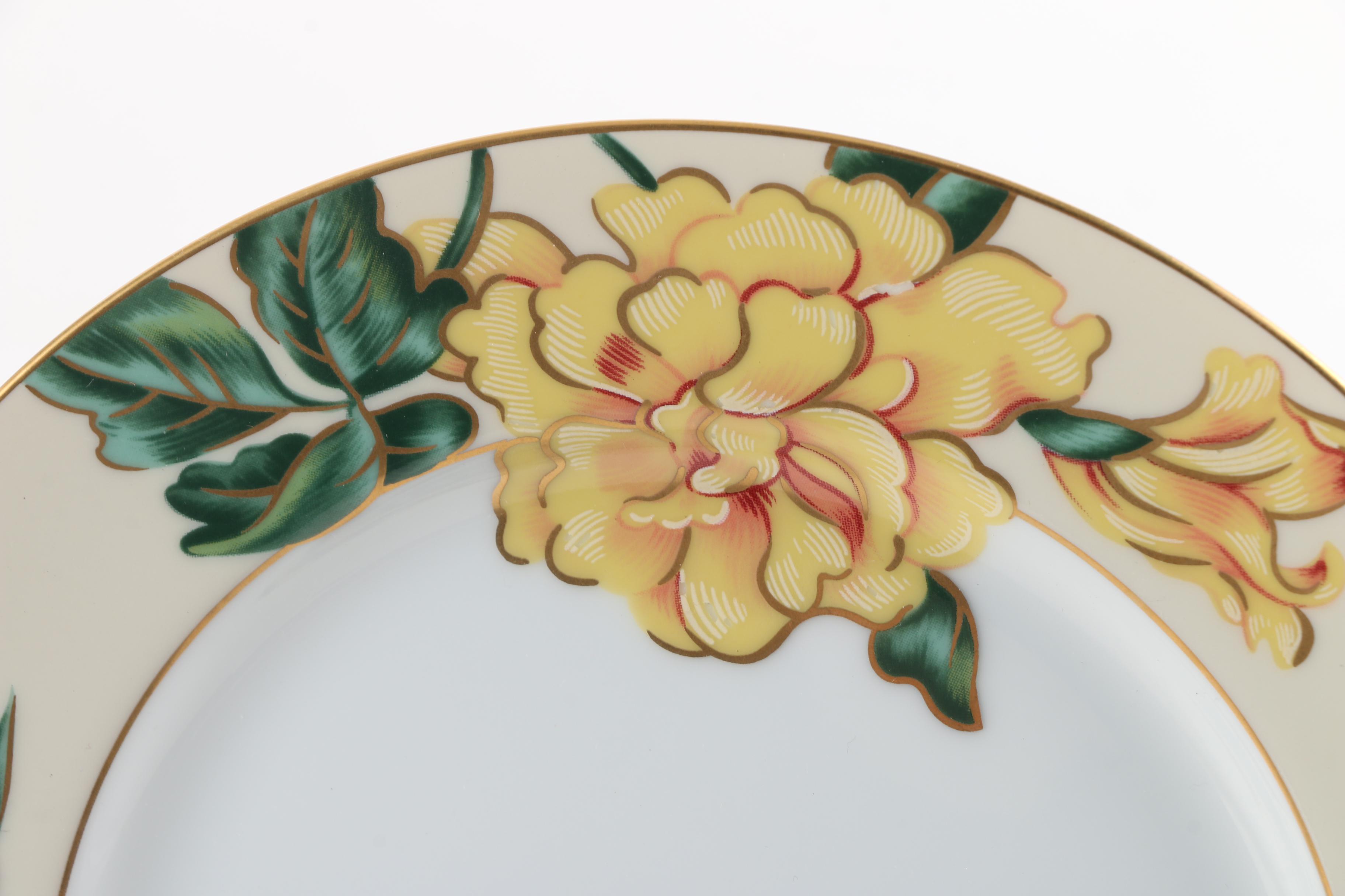 Fitz and Floyd "Bariolage" Porcelain Tableware