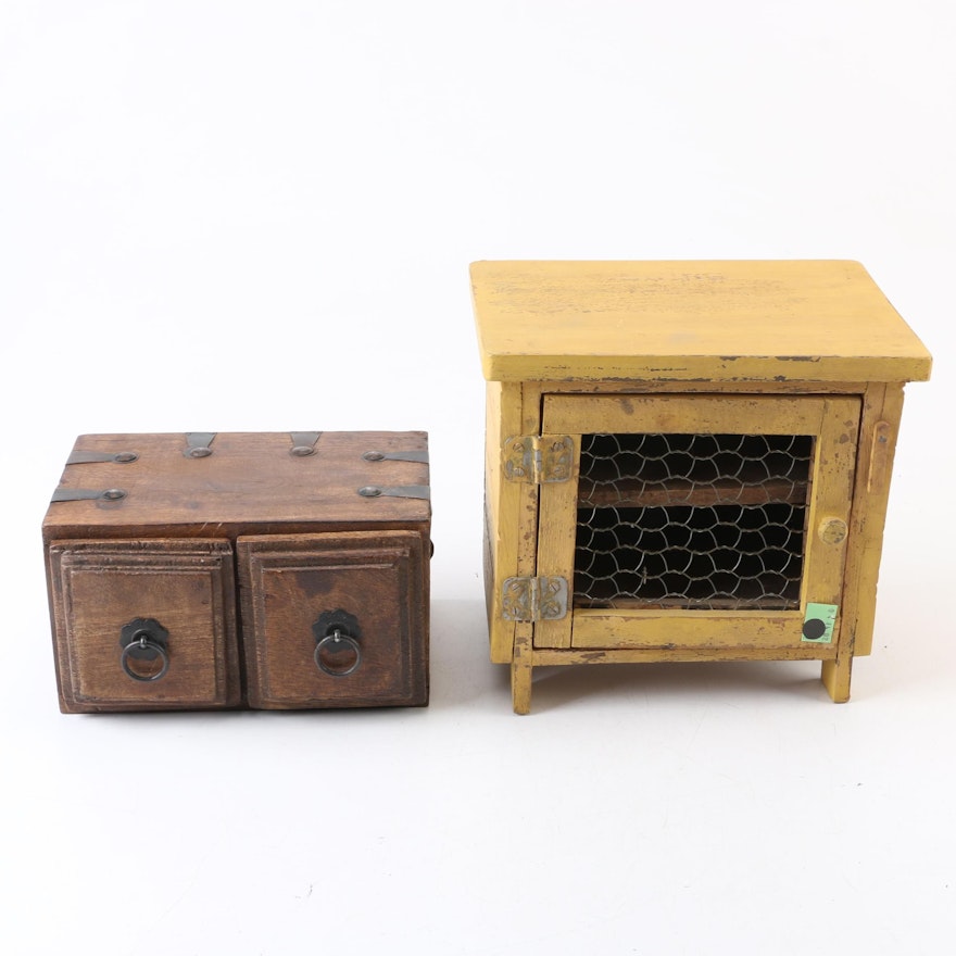 Wooden Decorative Storage Boxes