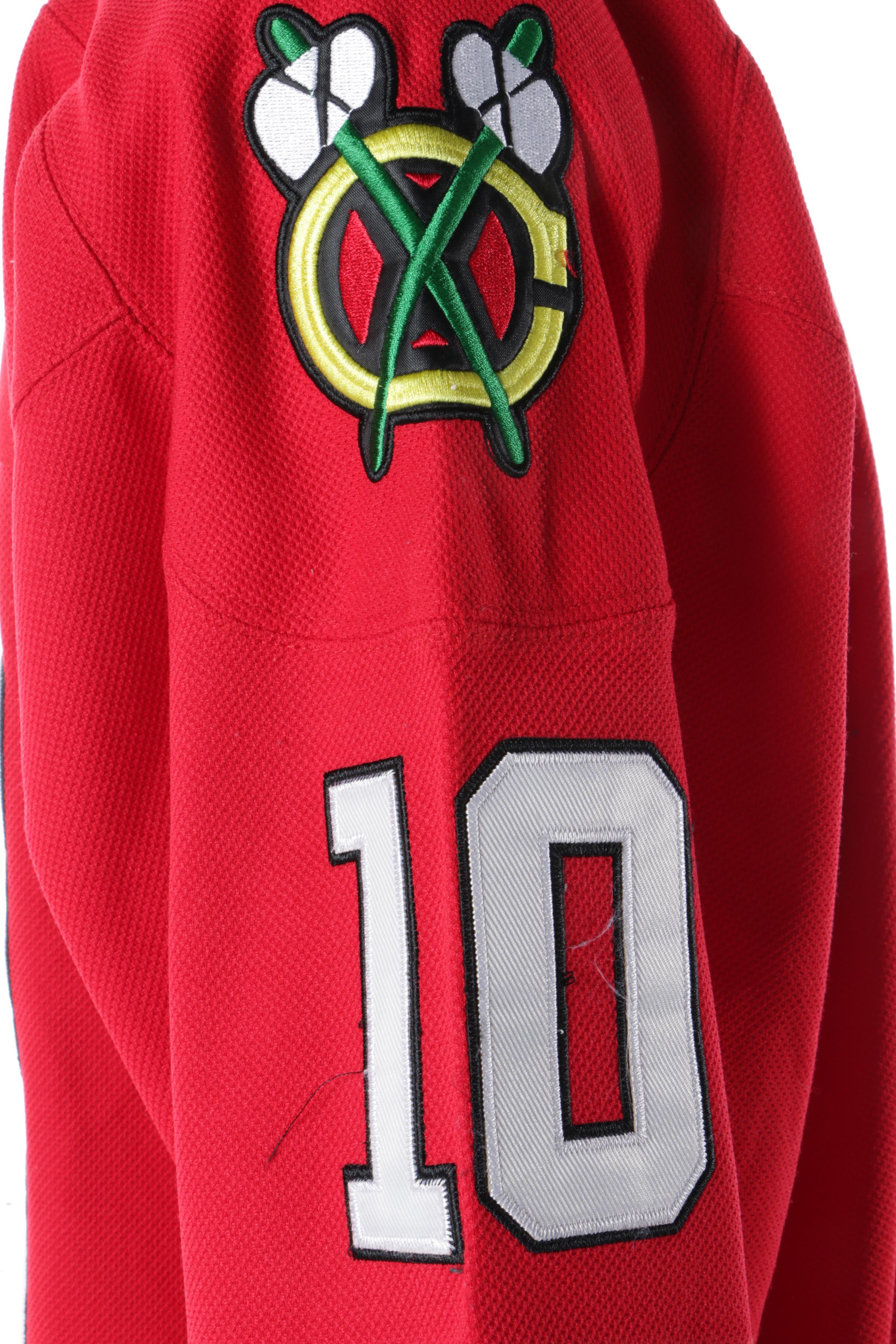 Patrick Sharp Autographed Chicago Blackhawks Jersey
