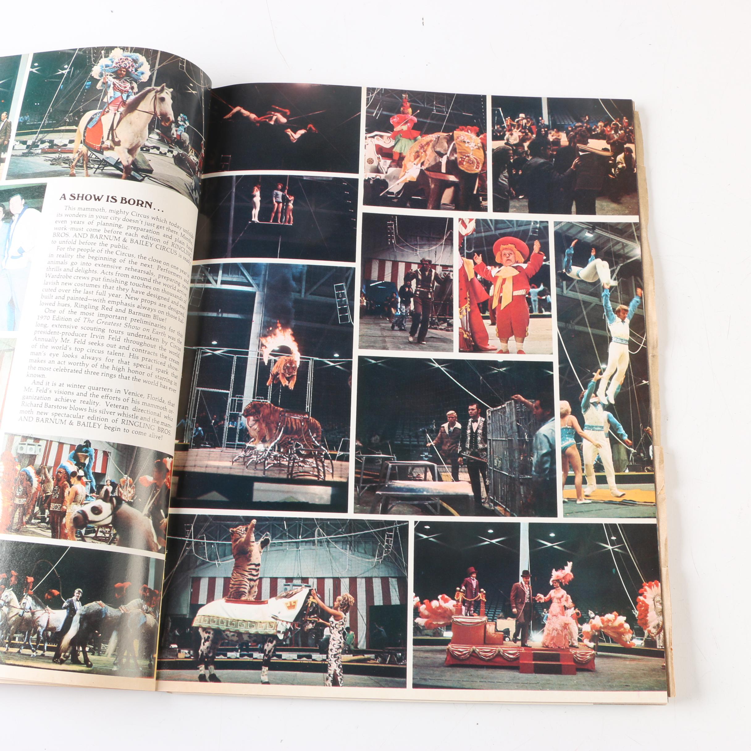 100th Anniversary Ringling Bros. and Barnum & Bailey Circus Program and Magazine