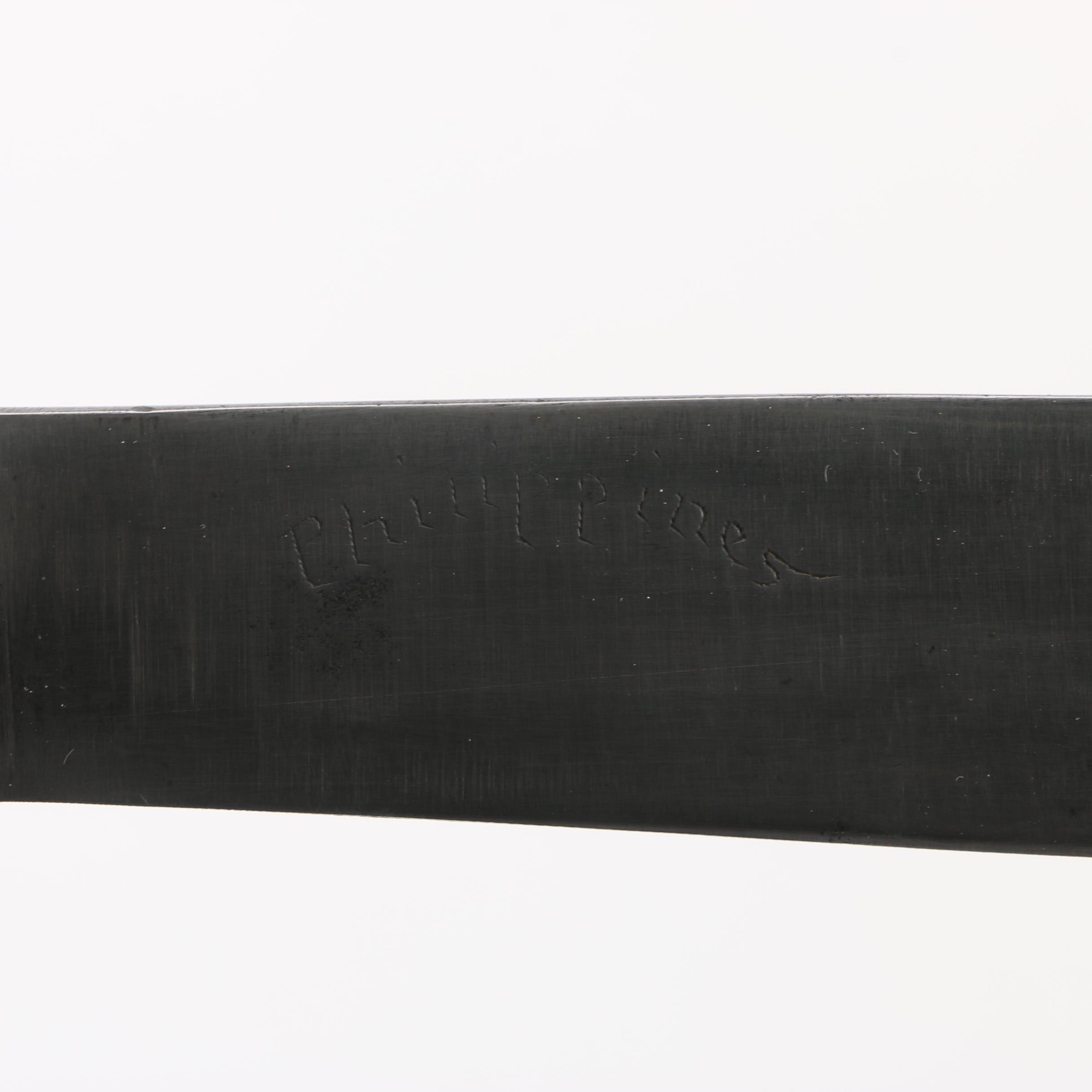 Vintage Philippines Fixed Blade Theater Made Style Fighting Knife