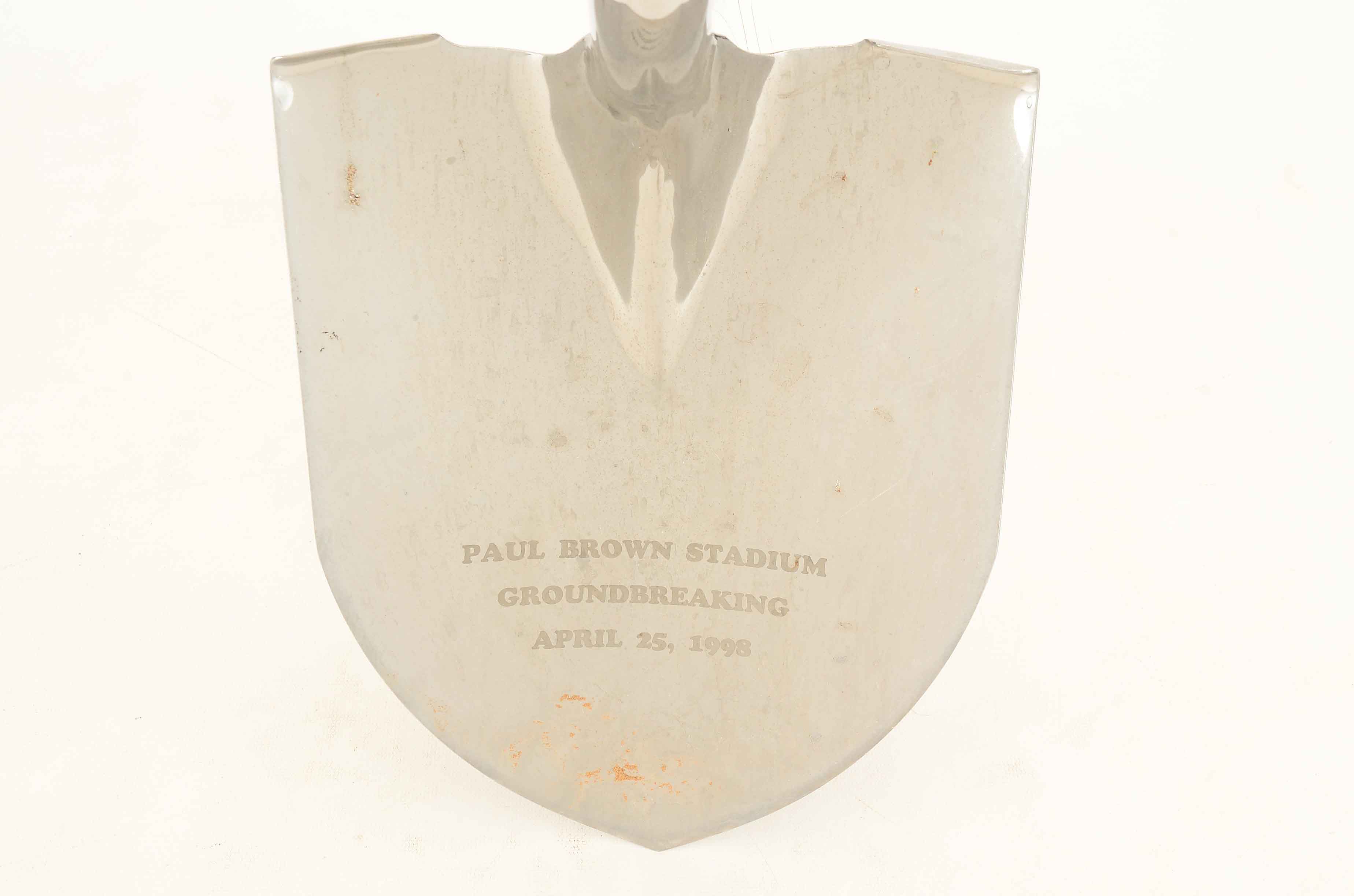 Paul Brown Ground Breaking Ceremonial Shovel