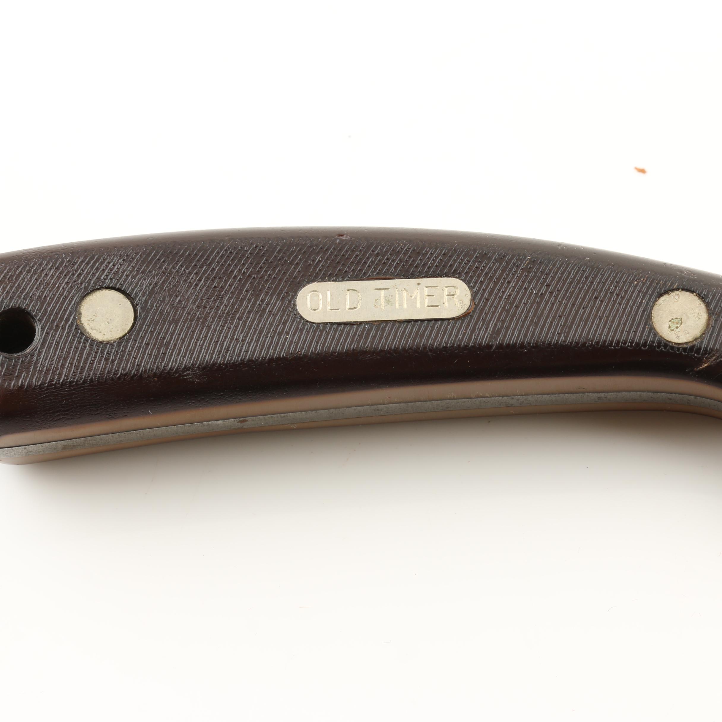 Schrade Old Timer Model 1580 T Fixed Blade Knife