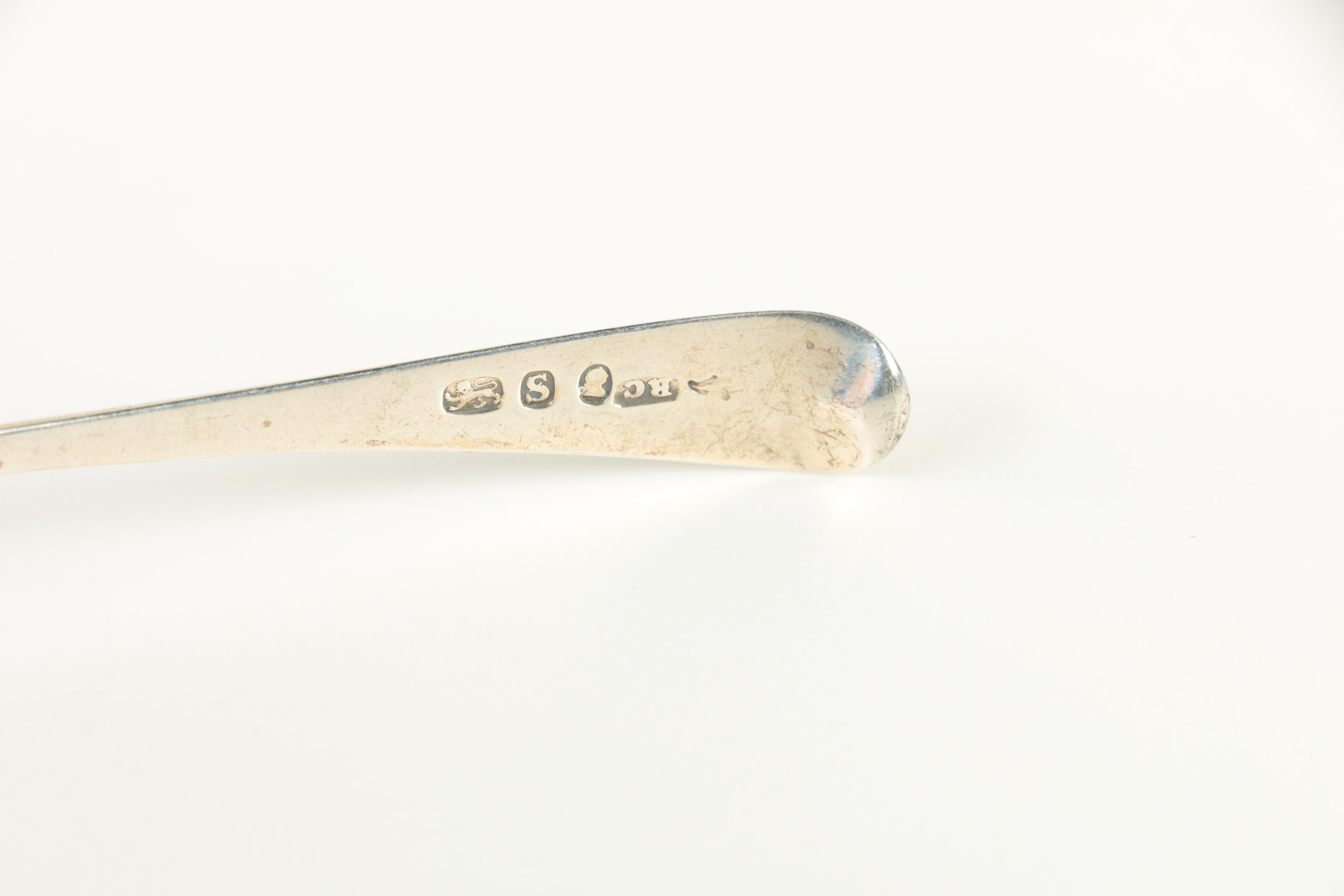 1793 Richard Cross Sterling Spoon with 800 Silver and Albert Coles 900 Silver