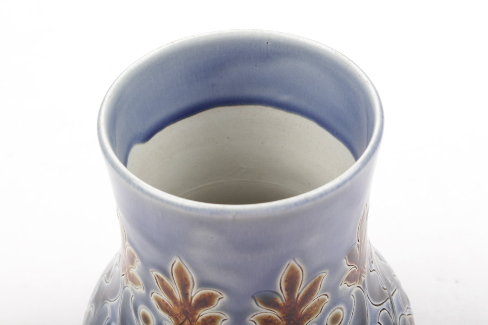 Antique 1884 Doulton Lambeth Stoneware Vase