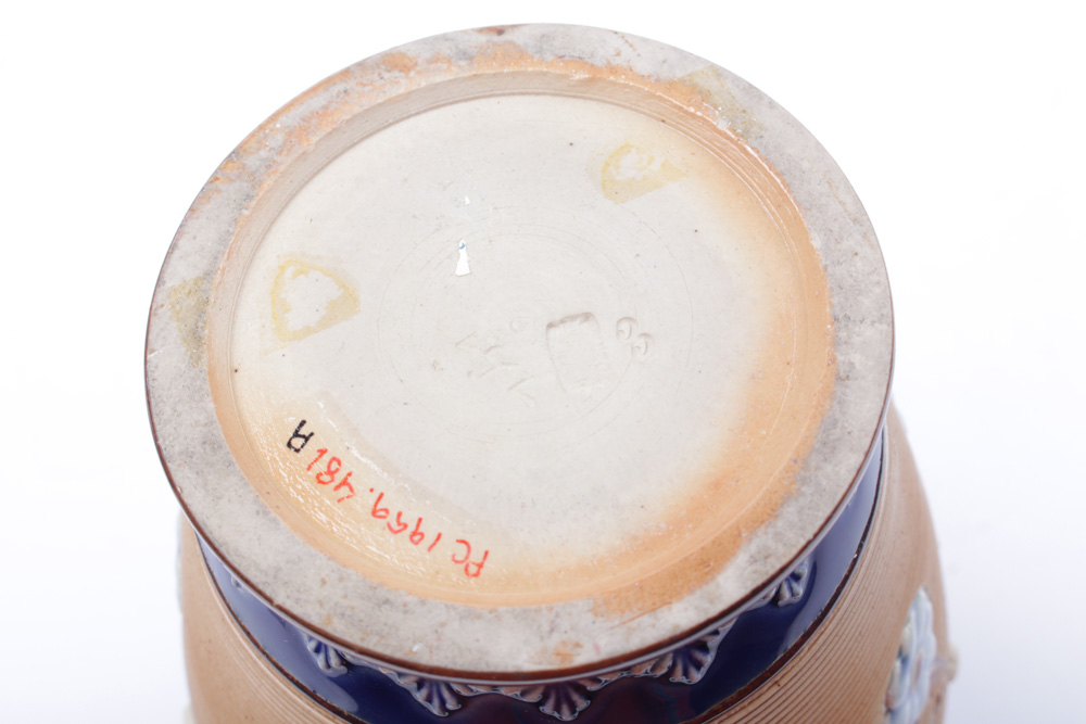 Circa 1890s Doulton Lambeth Stoneware Pitcher