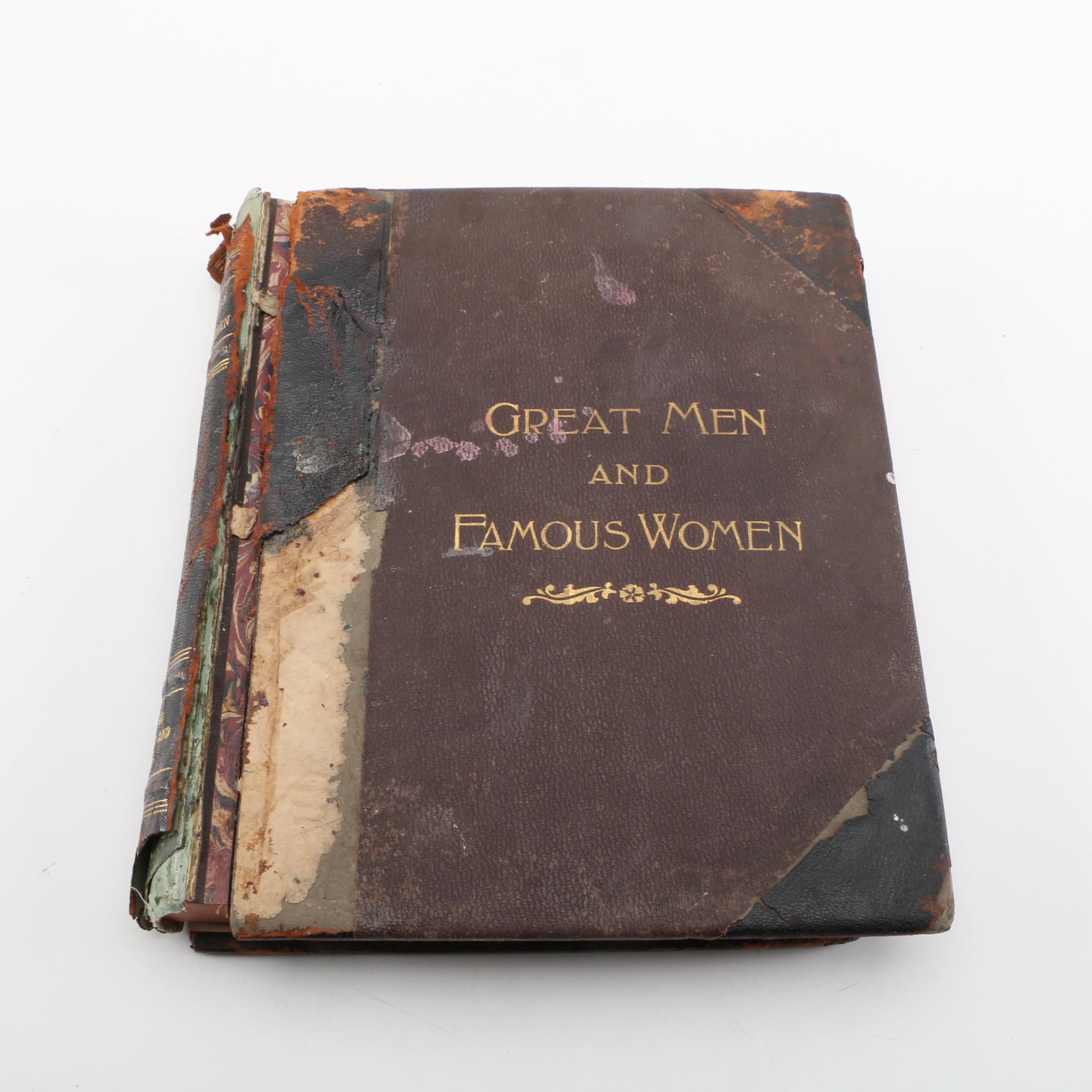 "Great Men And Famous Women" Volume Two Edited by Charles F. Horne