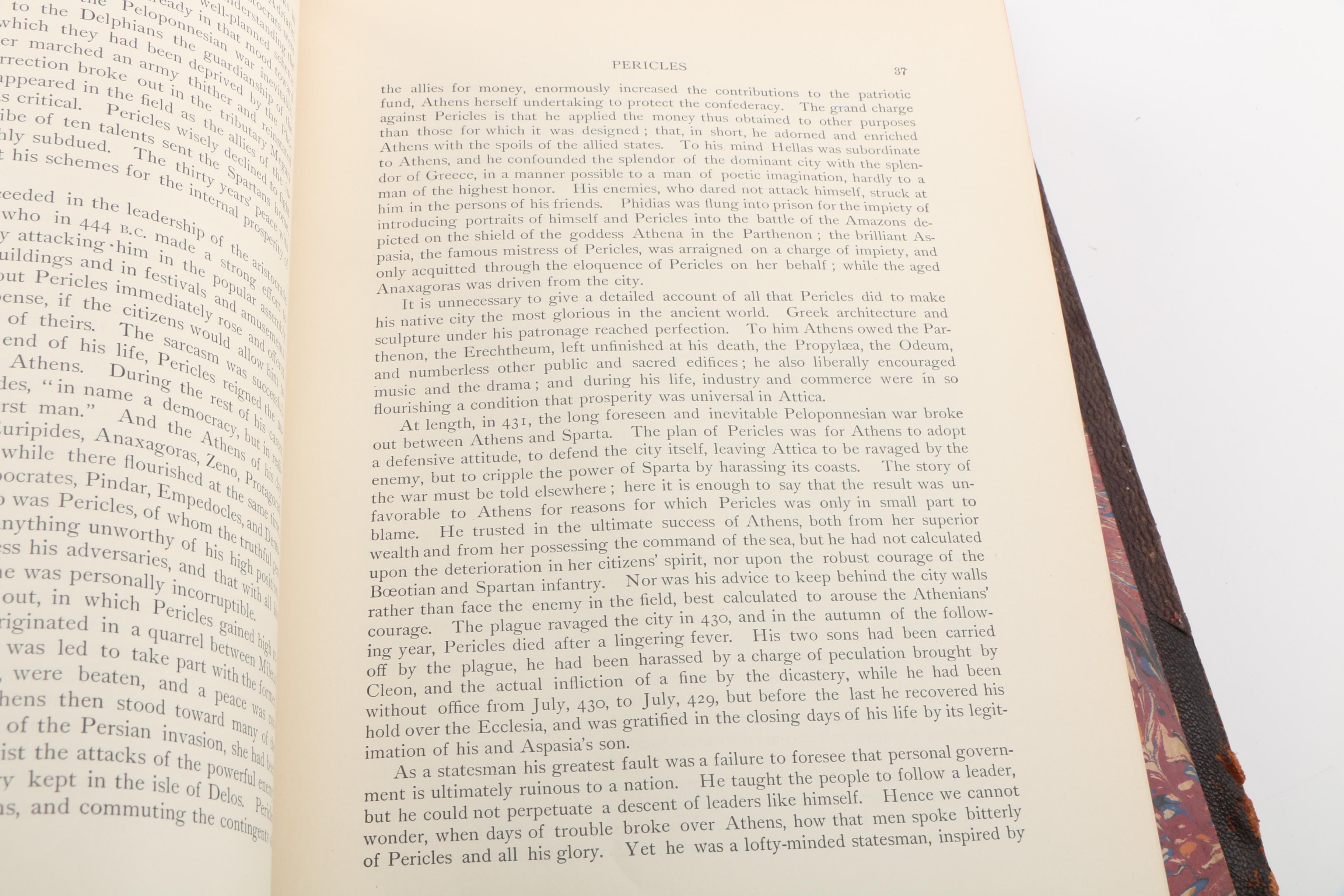 "Great Men And Famous Women" Volume Two Edited by Charles F. Horne