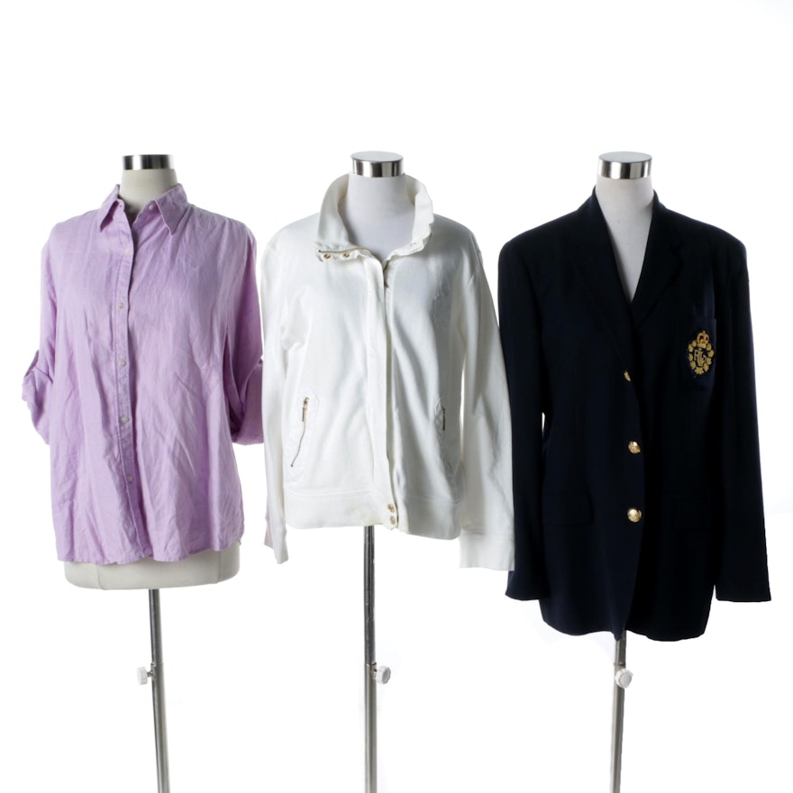 Women's Lauren Ralph Lauren Jackets and Shirt