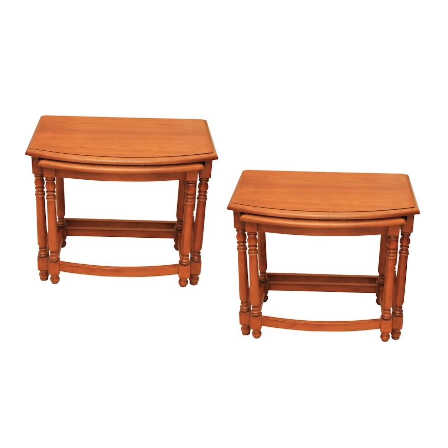 Two Pairs of Thomasville Nesting Tables
