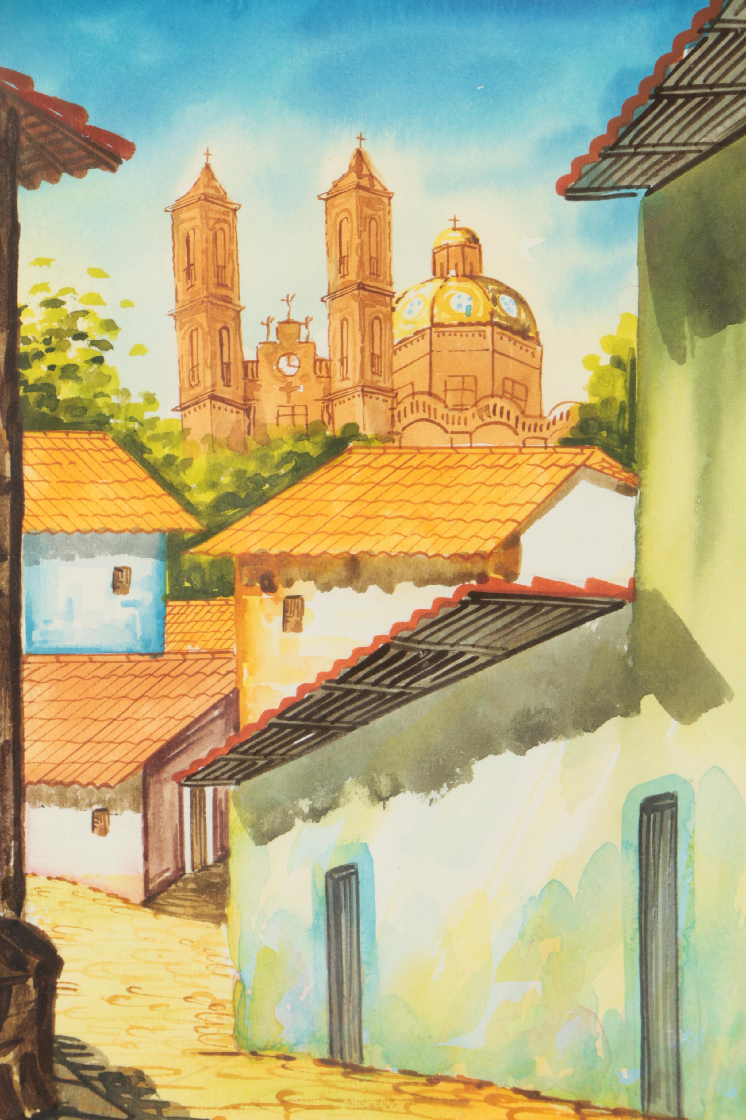 Antonio Ruiz Watercolor Painting