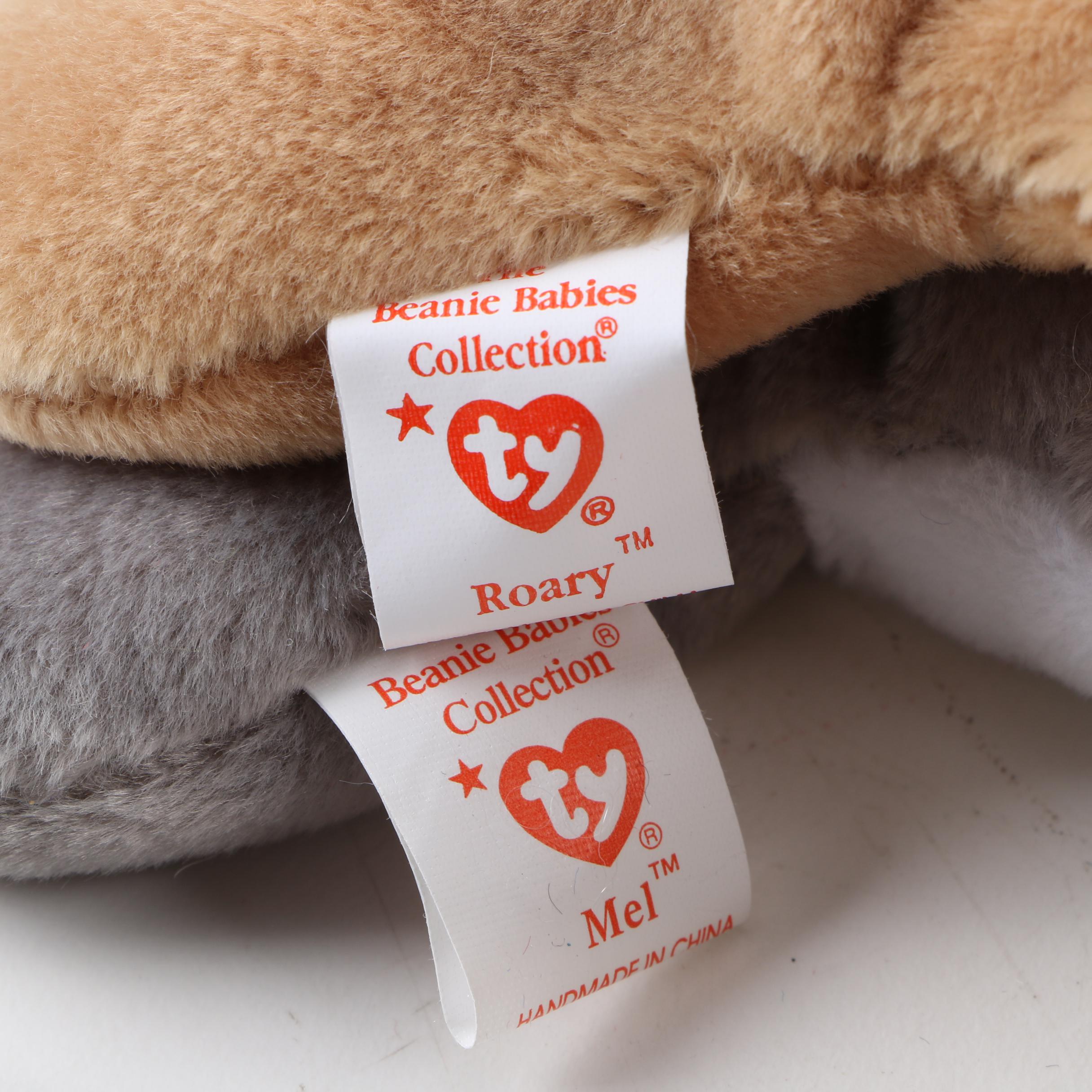 1990s Ty "Beanie Babies" Plush Animals