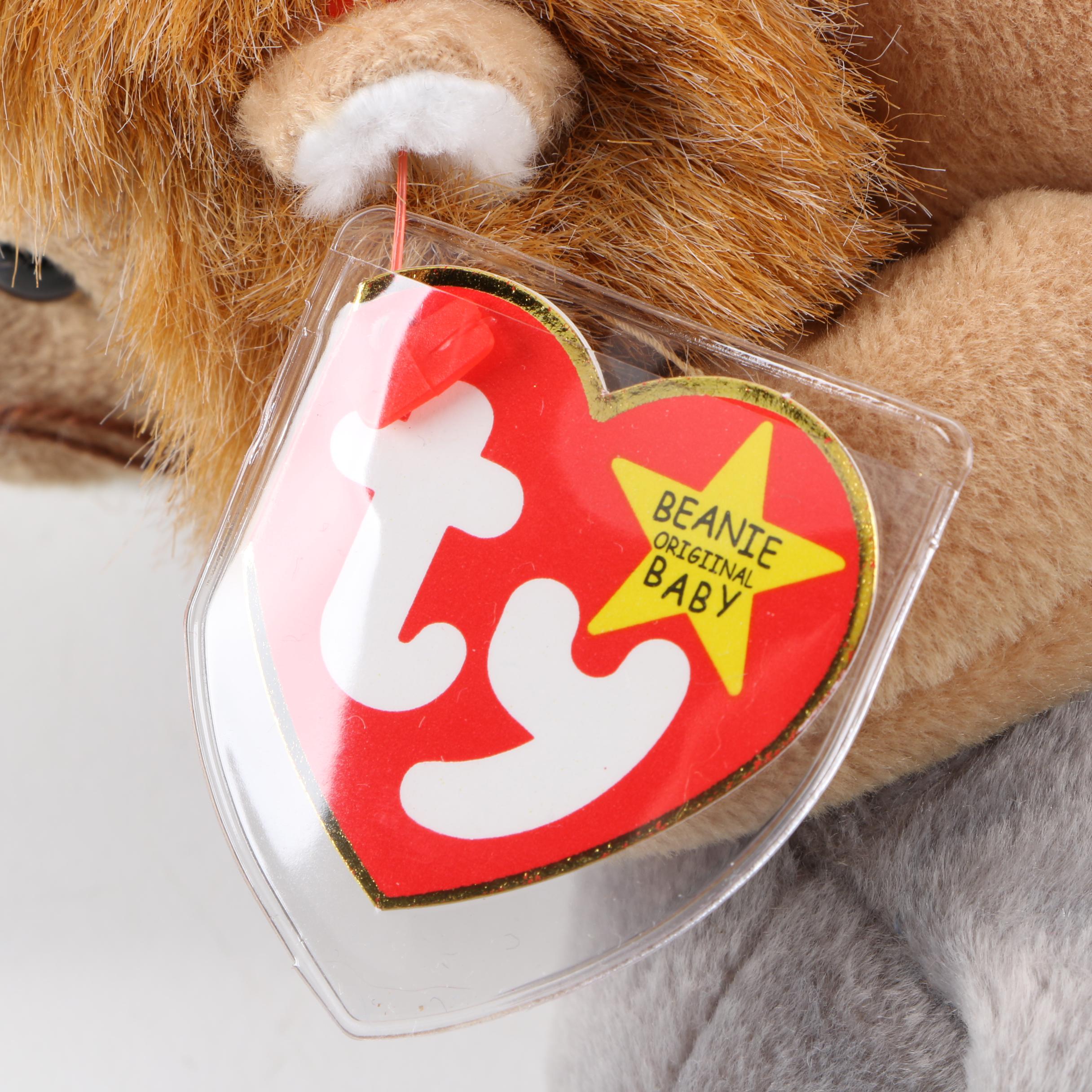 1990s Ty "Beanie Babies" Plush Animals