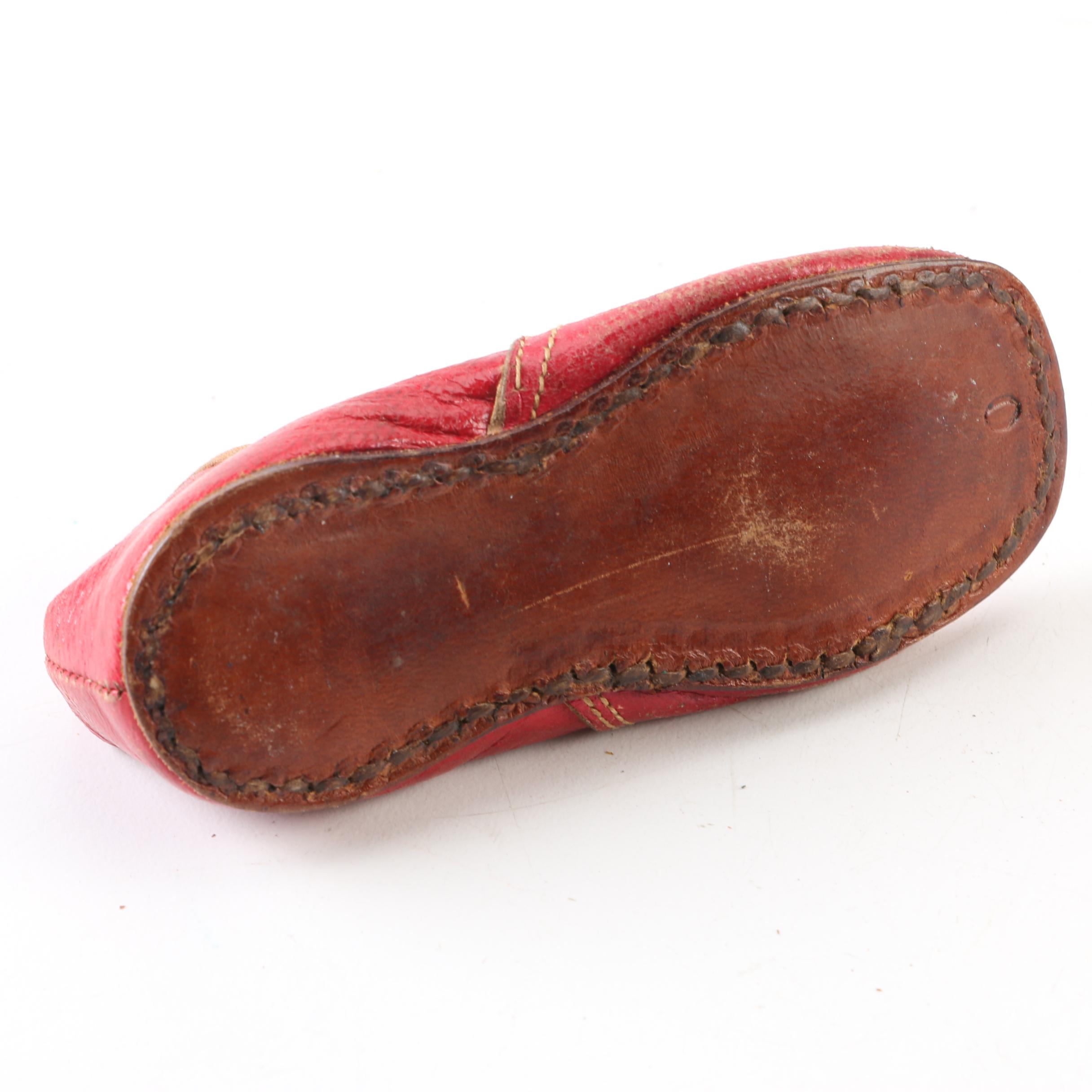 Infant's Antique Leather Shoe