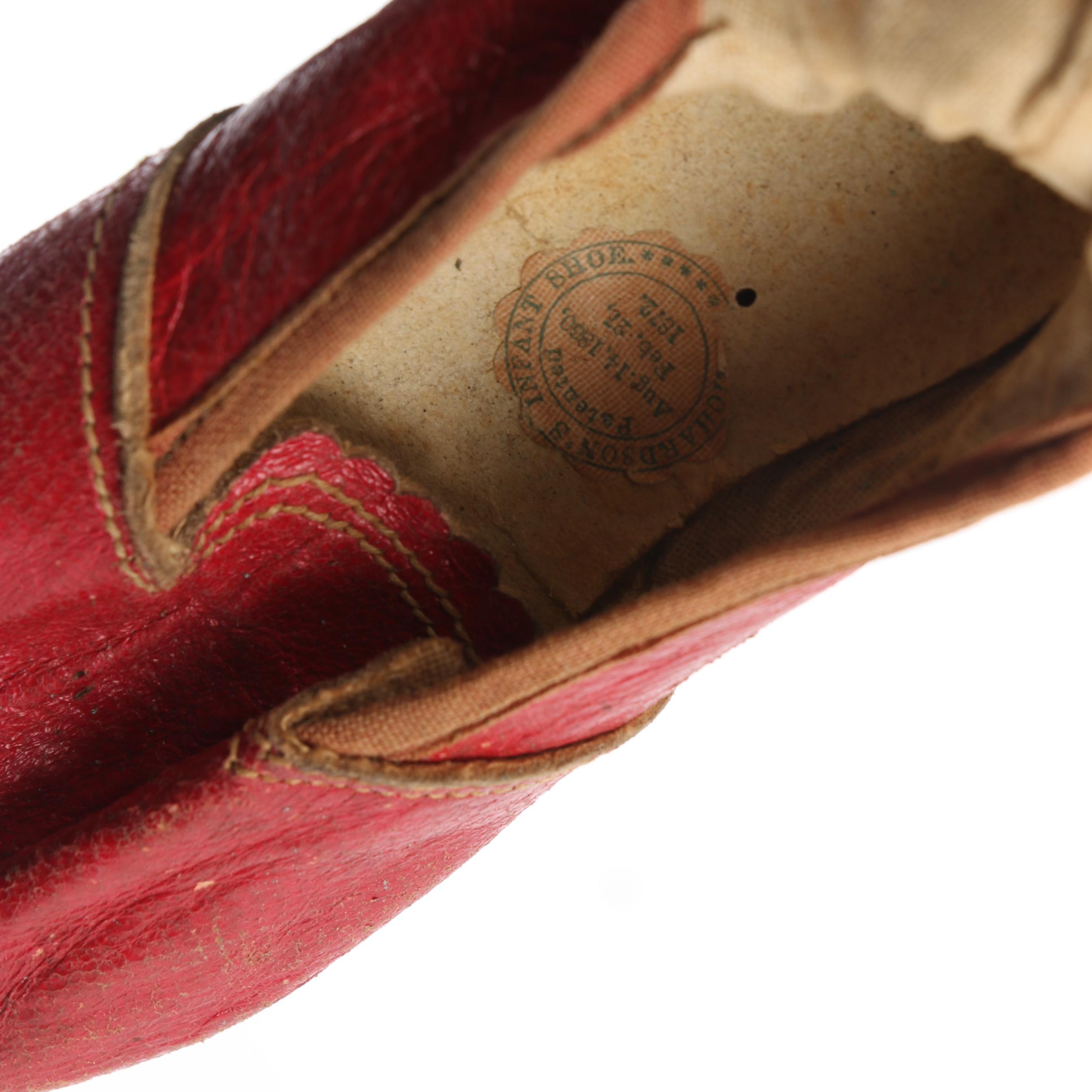 Infant's Antique Leather Shoe