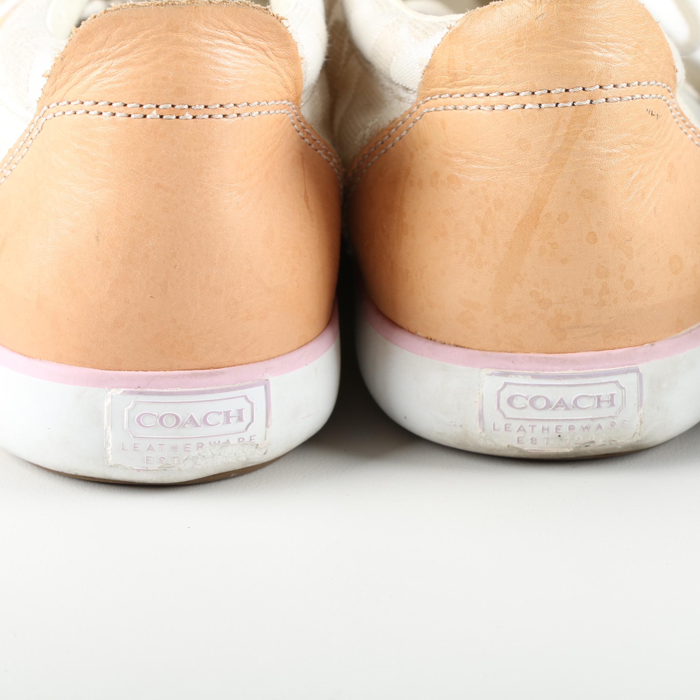 Coach Barrett Signature Canvas Jacquard Sneakers