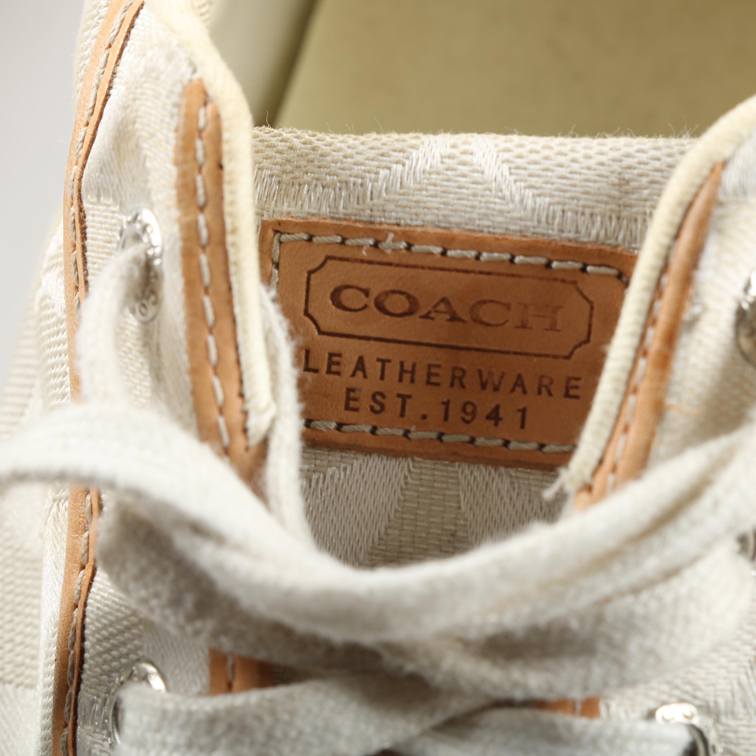 Coach Barrett Signature Canvas Jacquard Sneakers