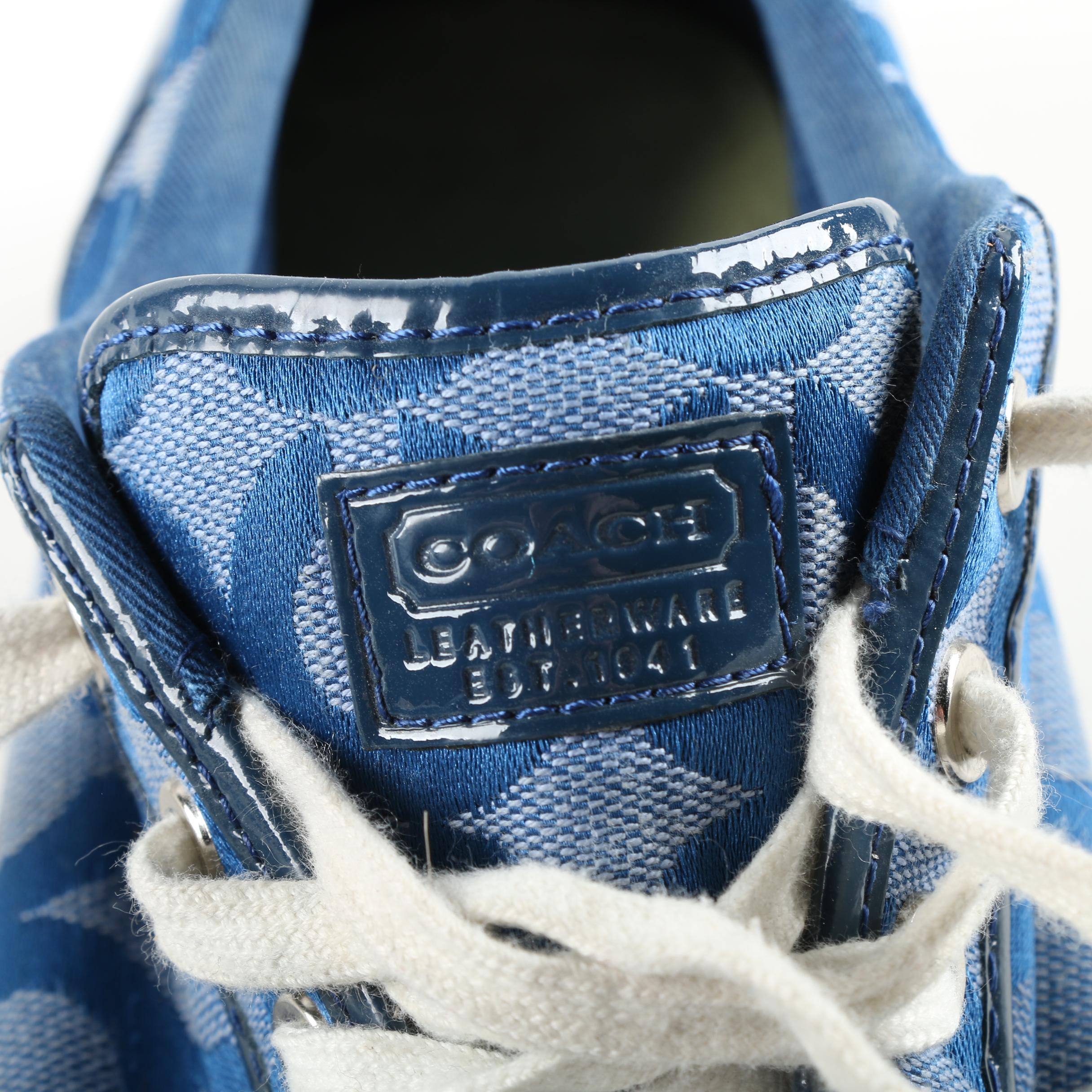 Coach Barrett Signature Canvas Jacquard Sneakers