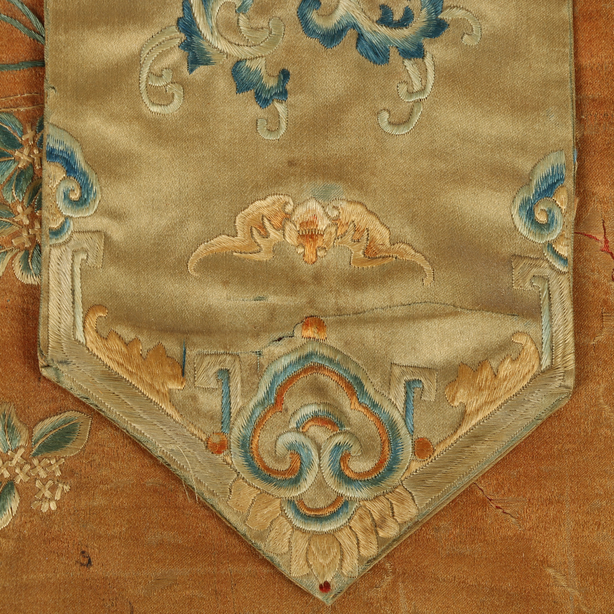 Monumental Qianlong Period Baizitu Hundred Boys Embroidered Tapestry