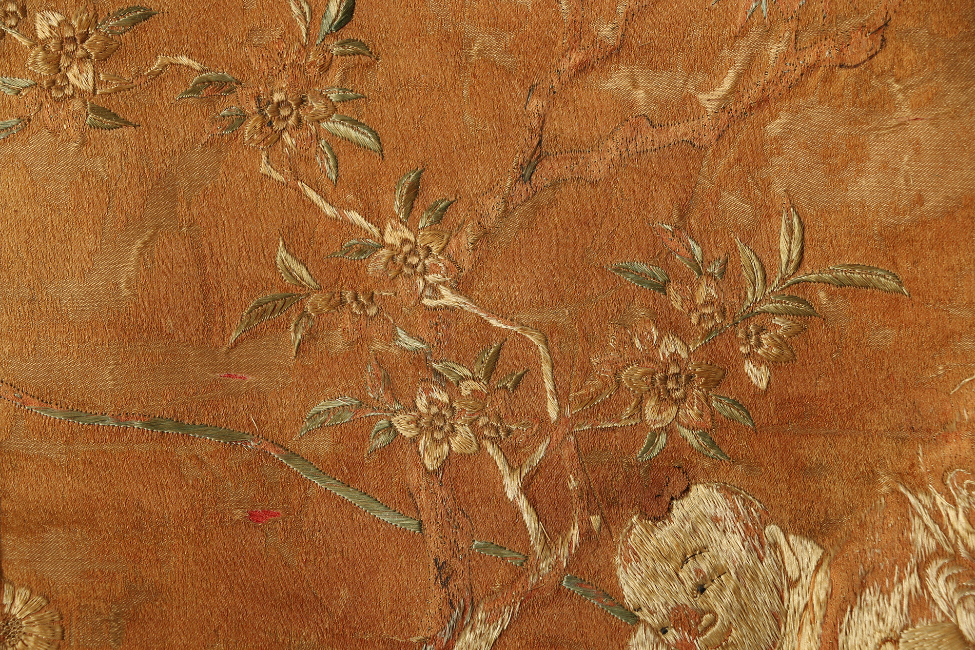 Monumental Qianlong Period Baizitu Hundred Boys Embroidered Tapestry