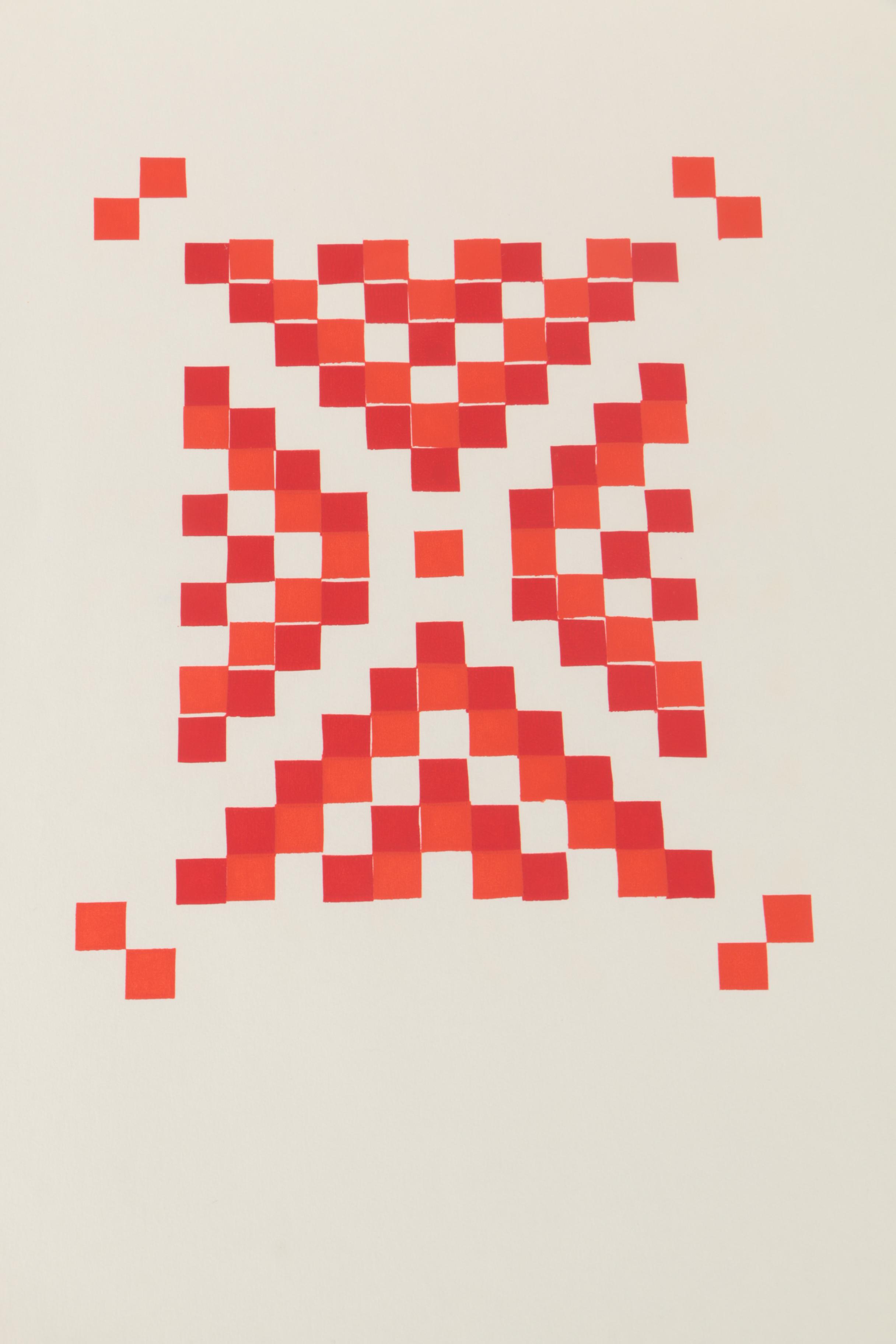 Relief Prints of Abstract Compositions