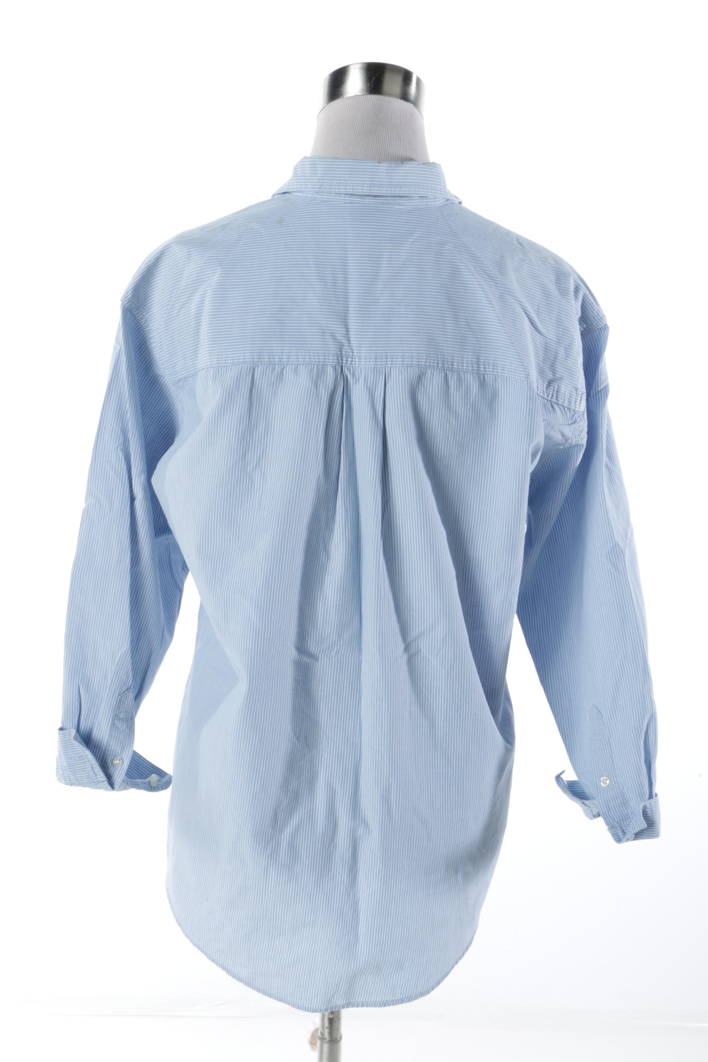 Men's and Women's Disney and Looney Tunes Button-Front Shirts