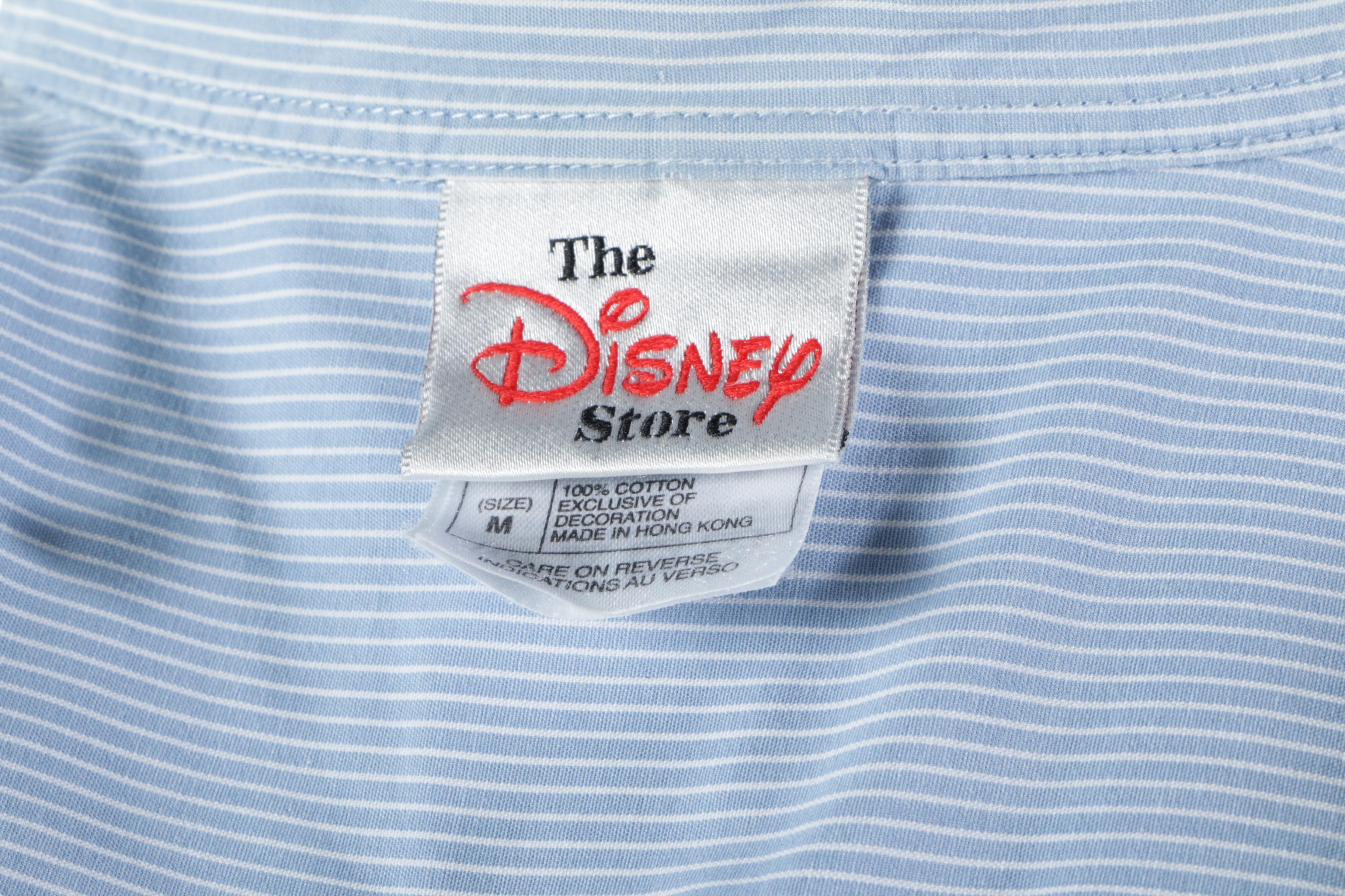 Men's and Women's Disney and Looney Tunes Button-Front Shirts