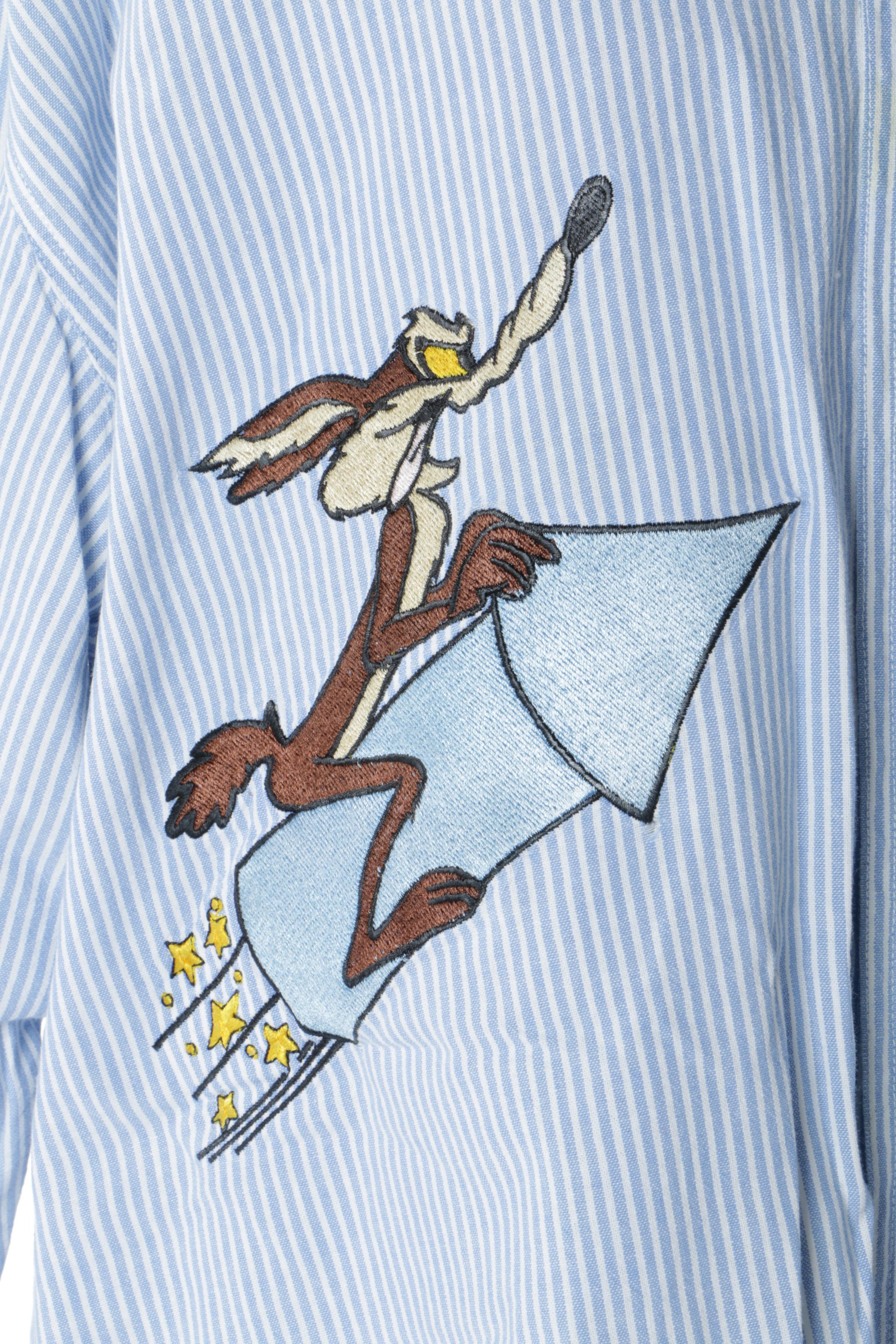 Men's and Women's Disney and Looney Tunes Button-Front Shirts