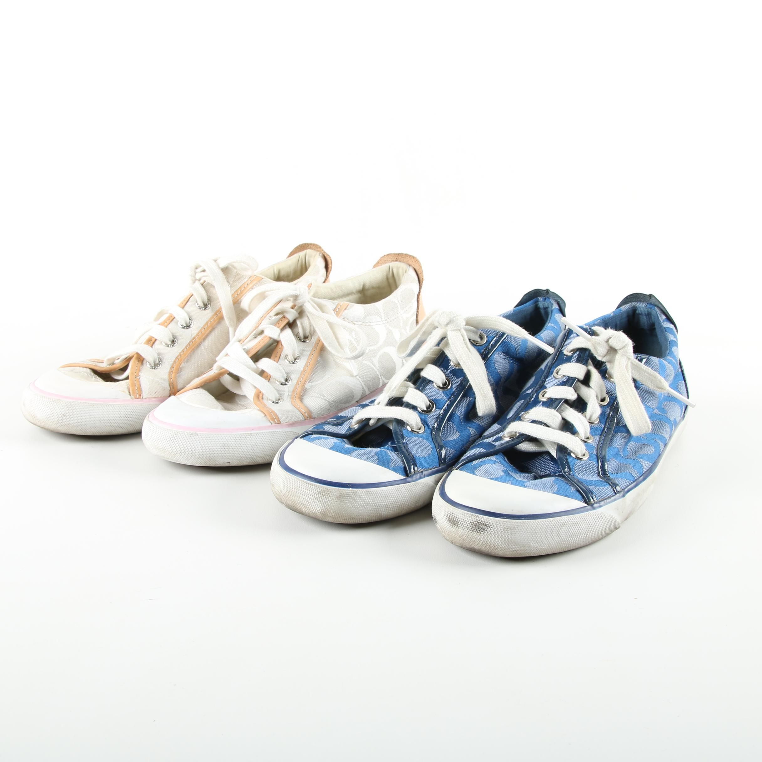 Coach Barrett Signature Canvas Jacquard Sneakers