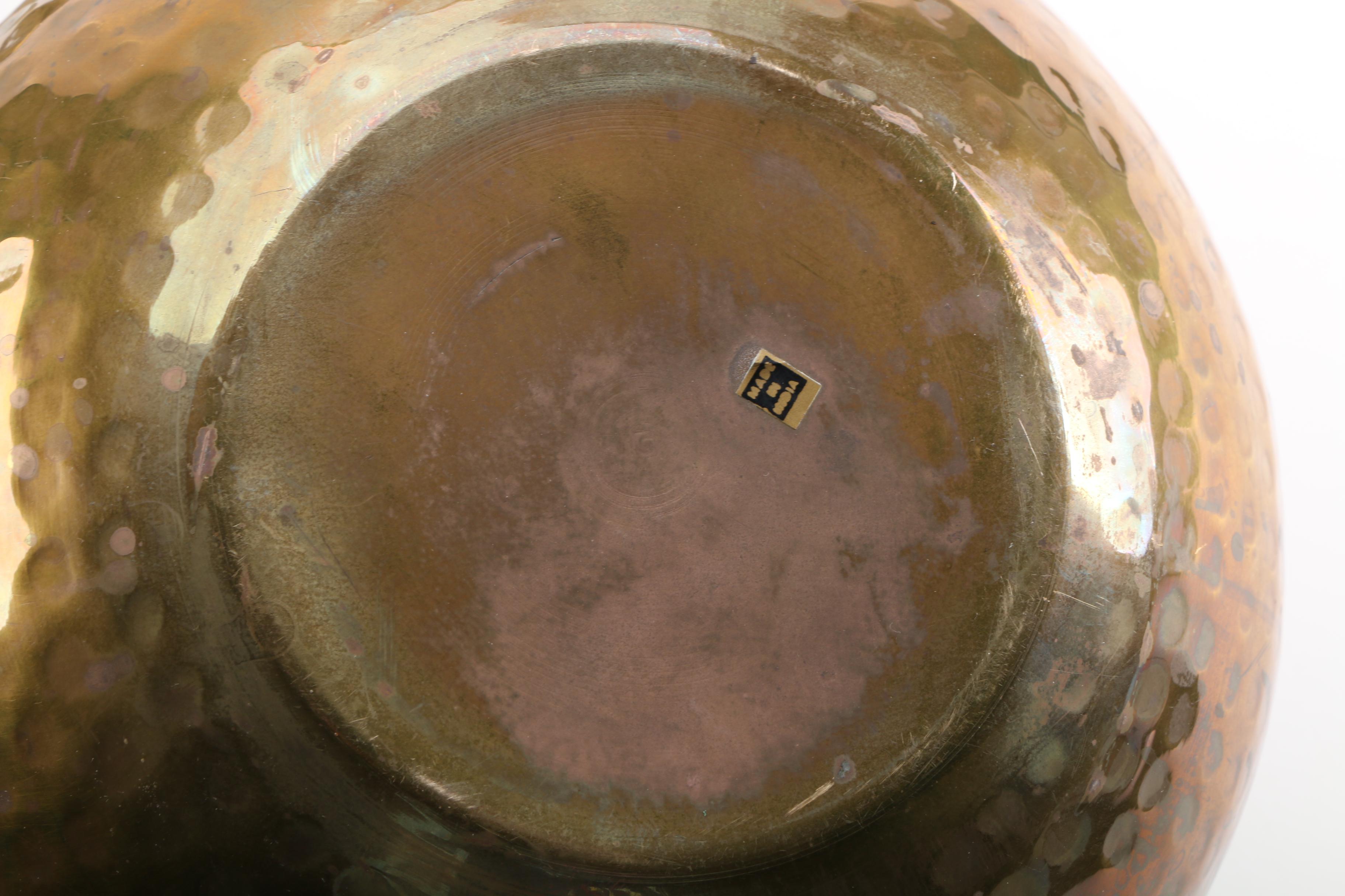 Vintage Rundell & Bridge Clock with Assorted Brass Home Accessories