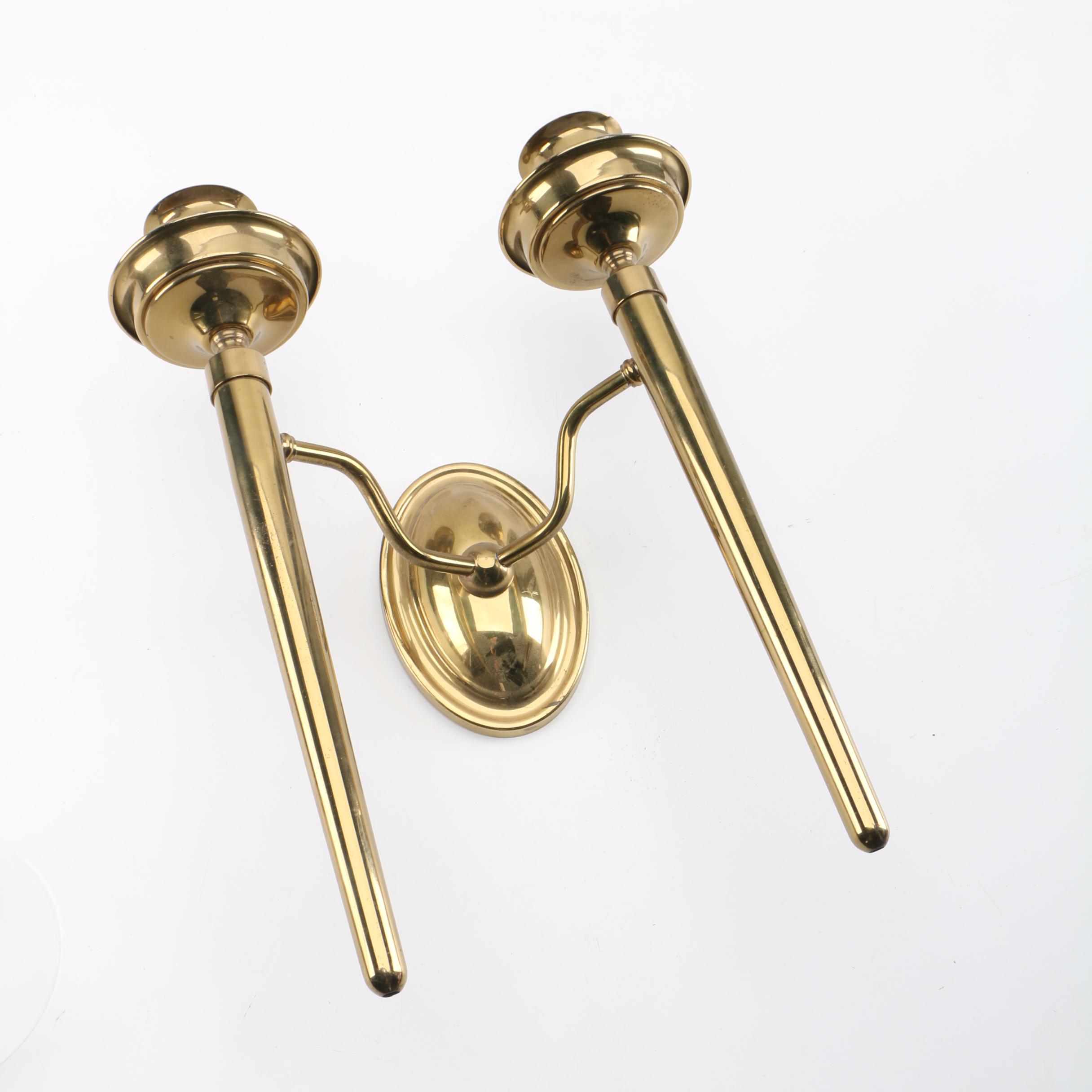 Vintage Rundell & Bridge Clock with Assorted Brass Home Accessories