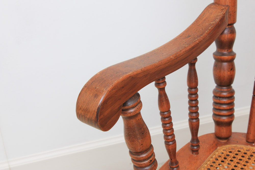 Vintage Spindle Back Rocking Chair