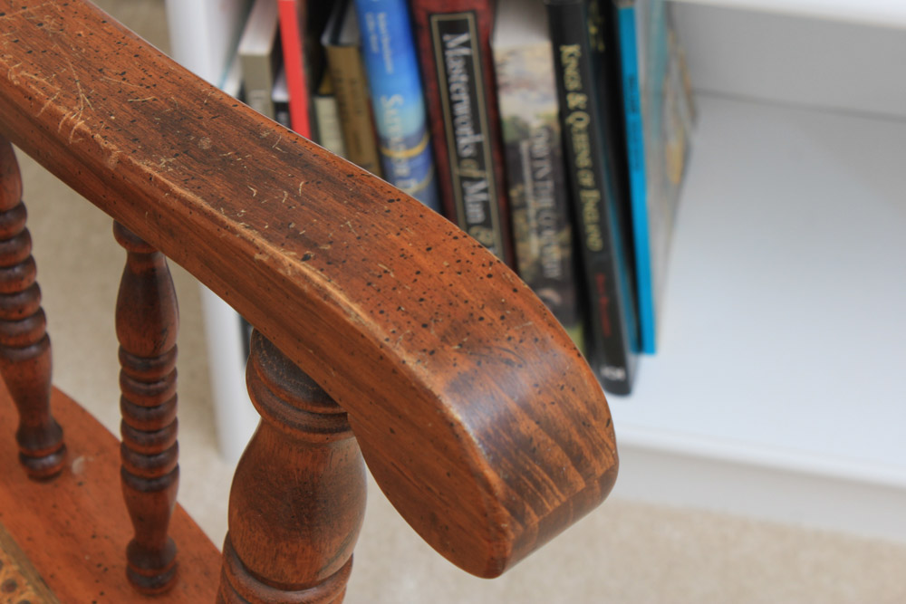 Vintage Spindle Back Rocking Chair