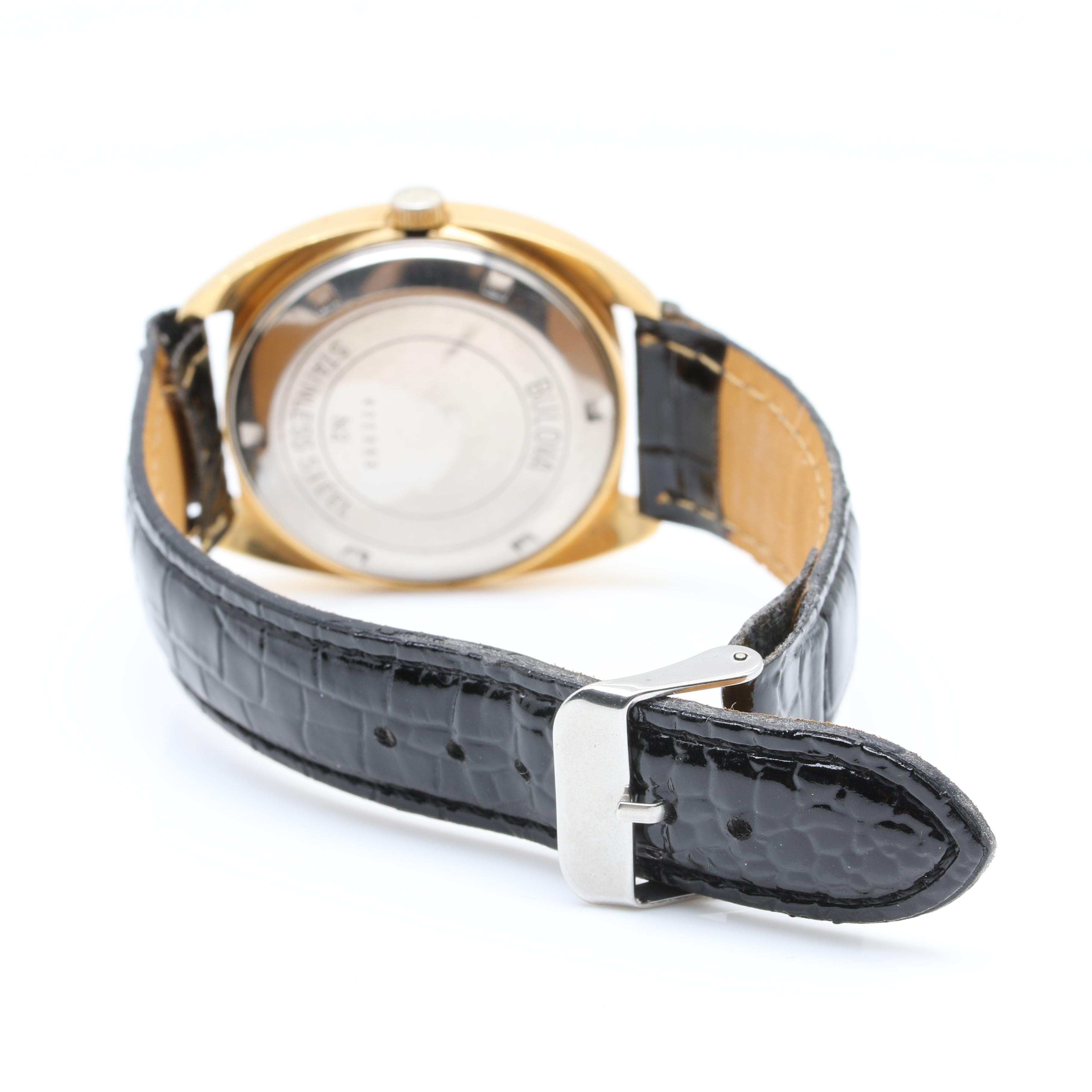 Vintage Bulova Gold Tone Automatic Watch