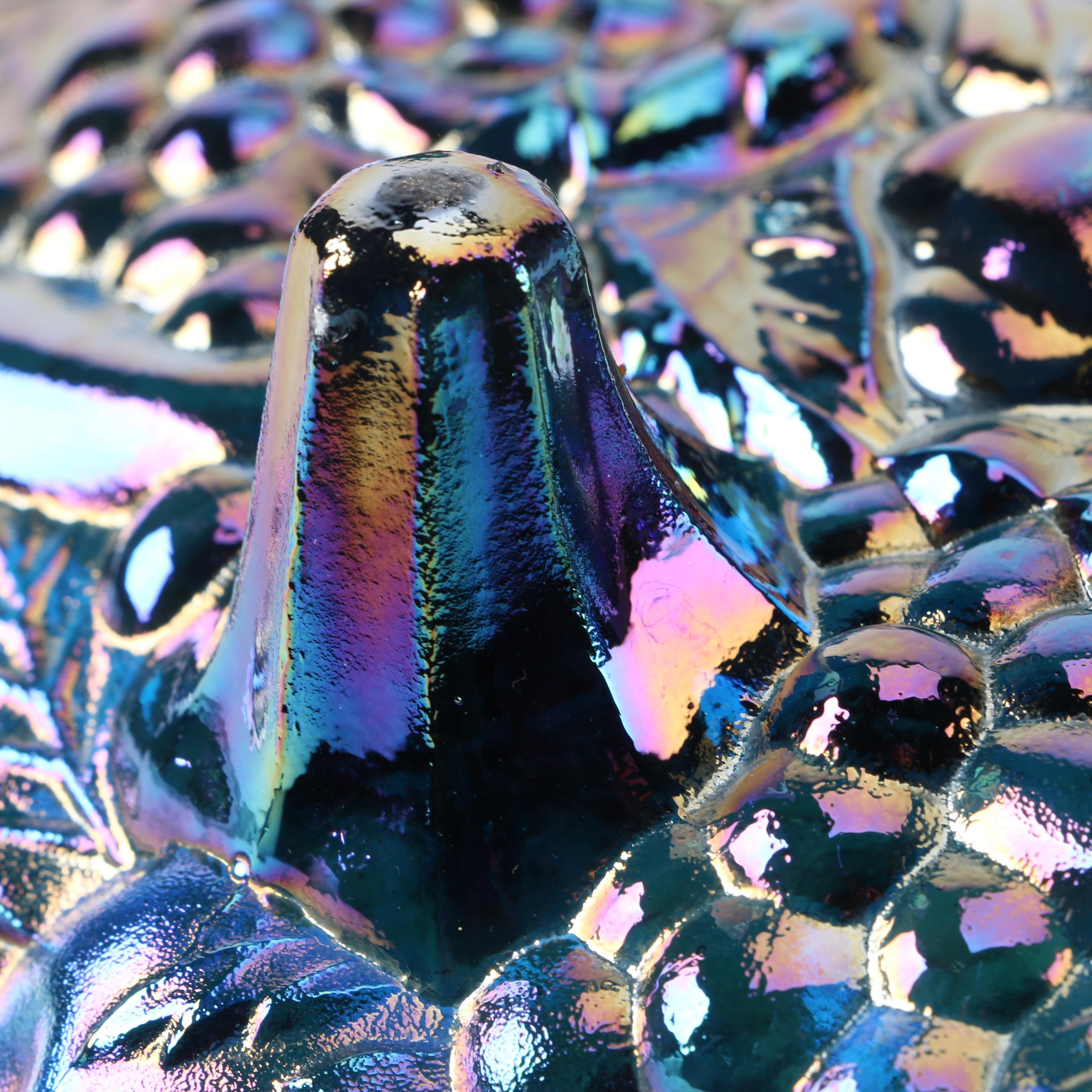 Vintage Indiana Glass "Harvest Grape" Carnival Glass Bowl