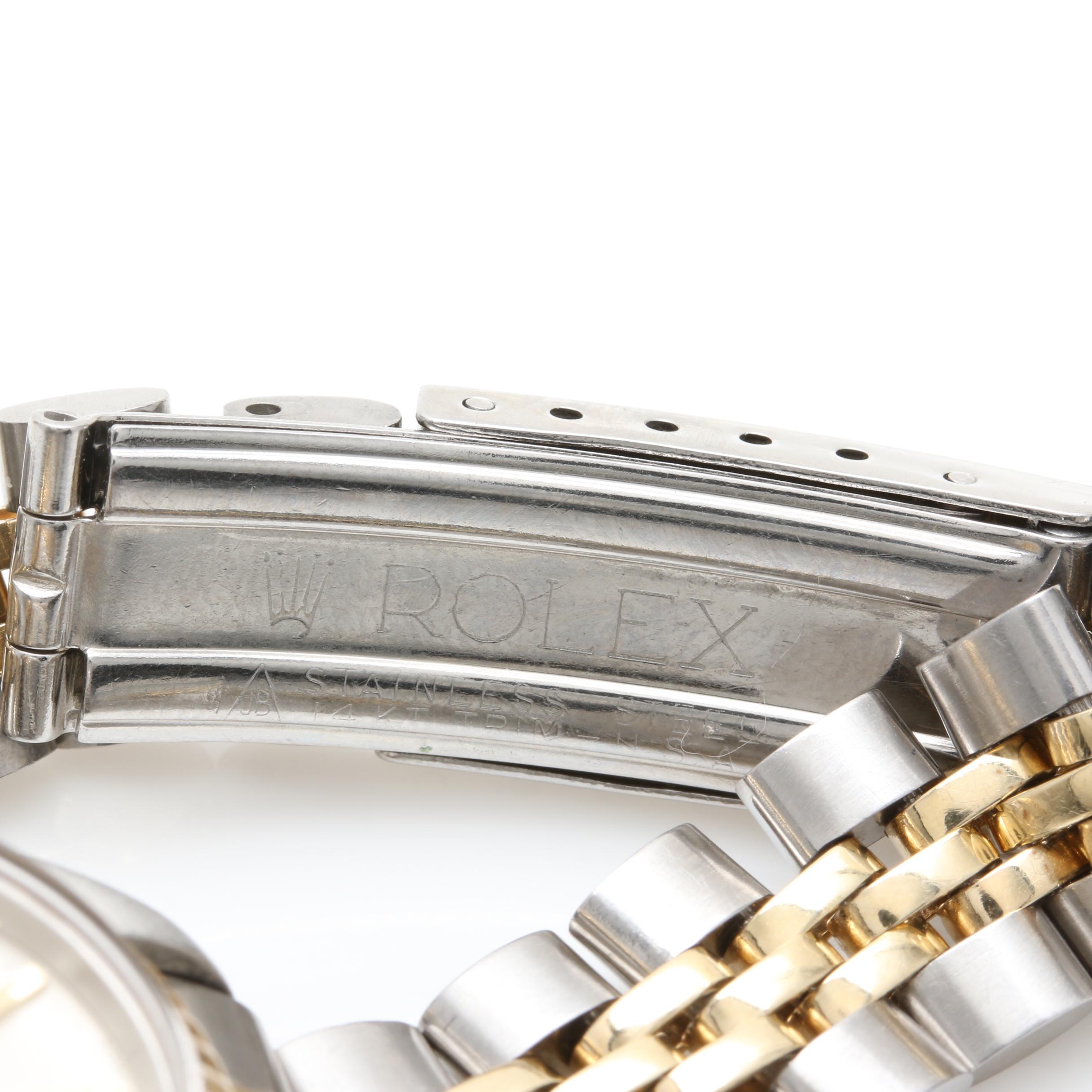 Rolex Oyster Perpetual Date Stainless Steel and 14K Gold Watch