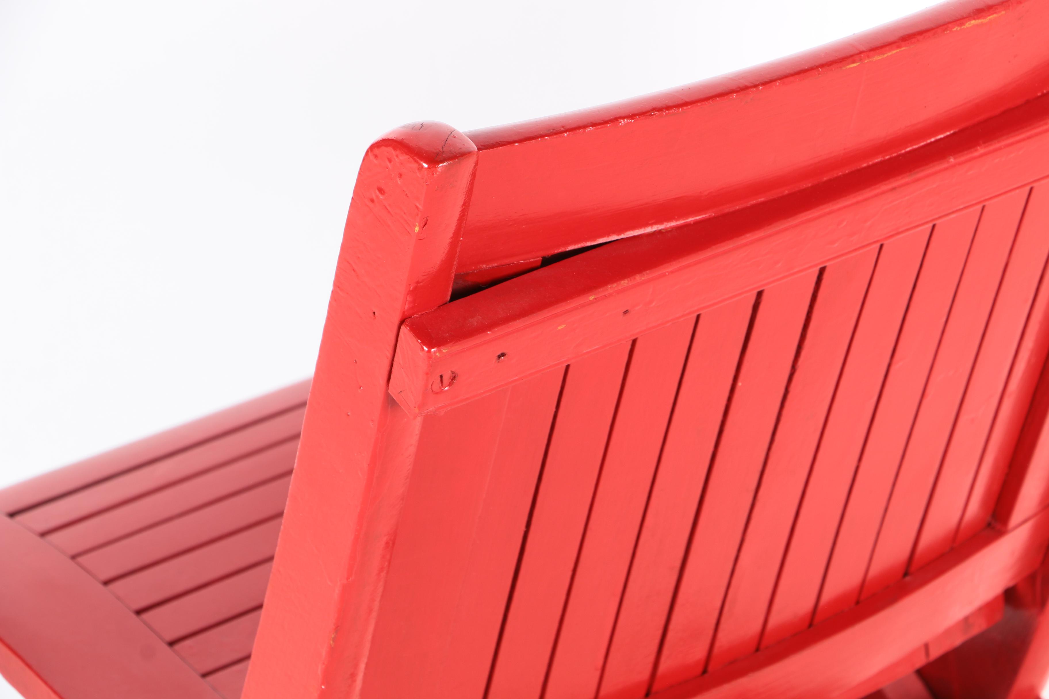 Vintage Chicago Stadium Folding Chair