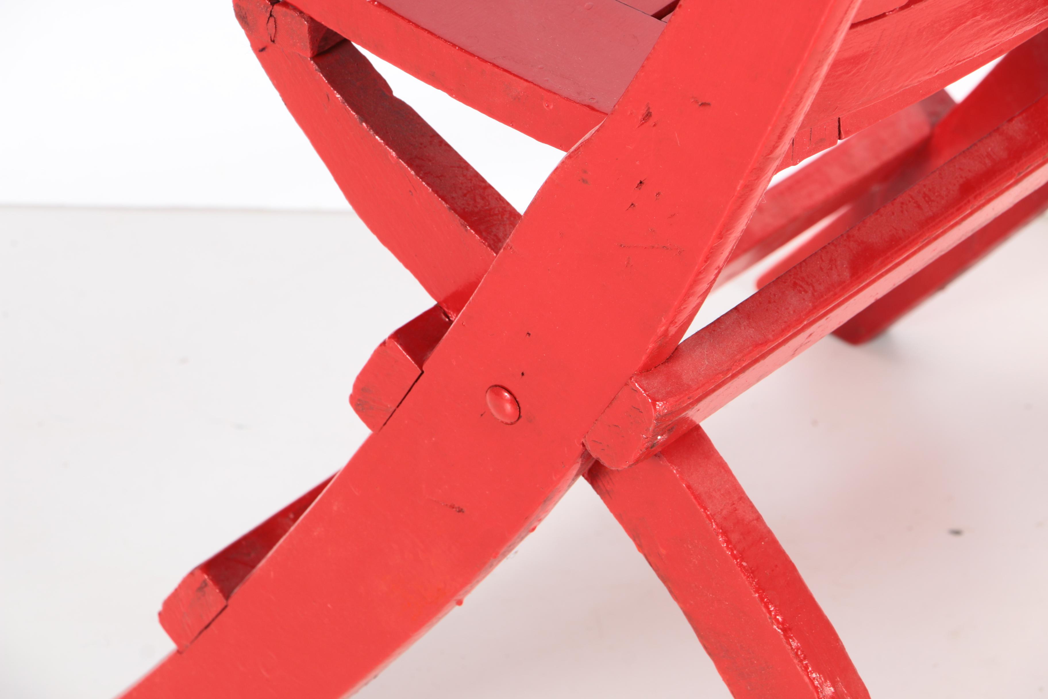 Vintage Chicago Stadium Folding Chair