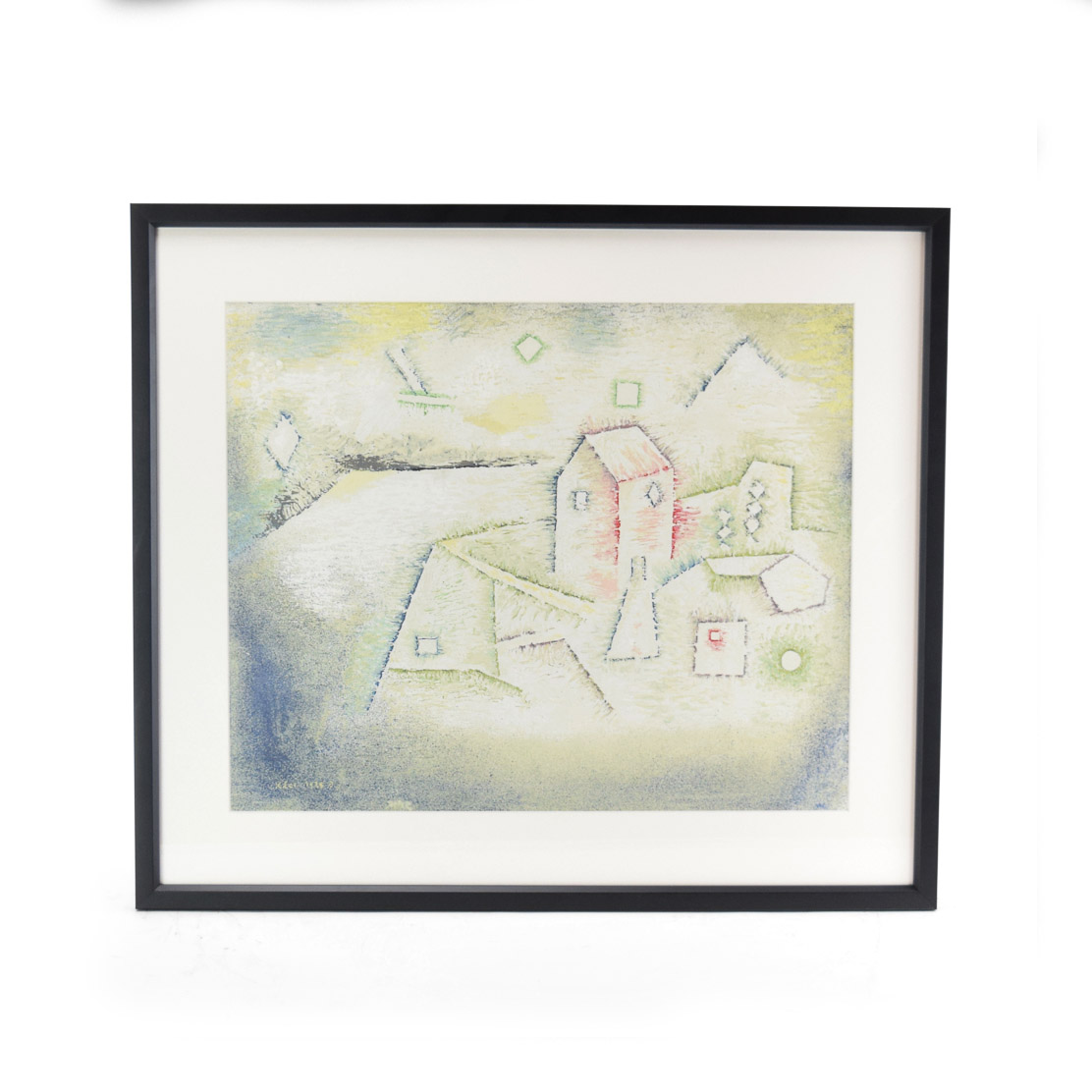 Reproduction Print After Paul Klee "Landhaus im Norden"