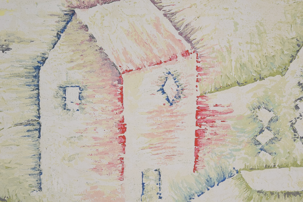 Reproduction Print After Paul Klee "Landhaus im Norden"