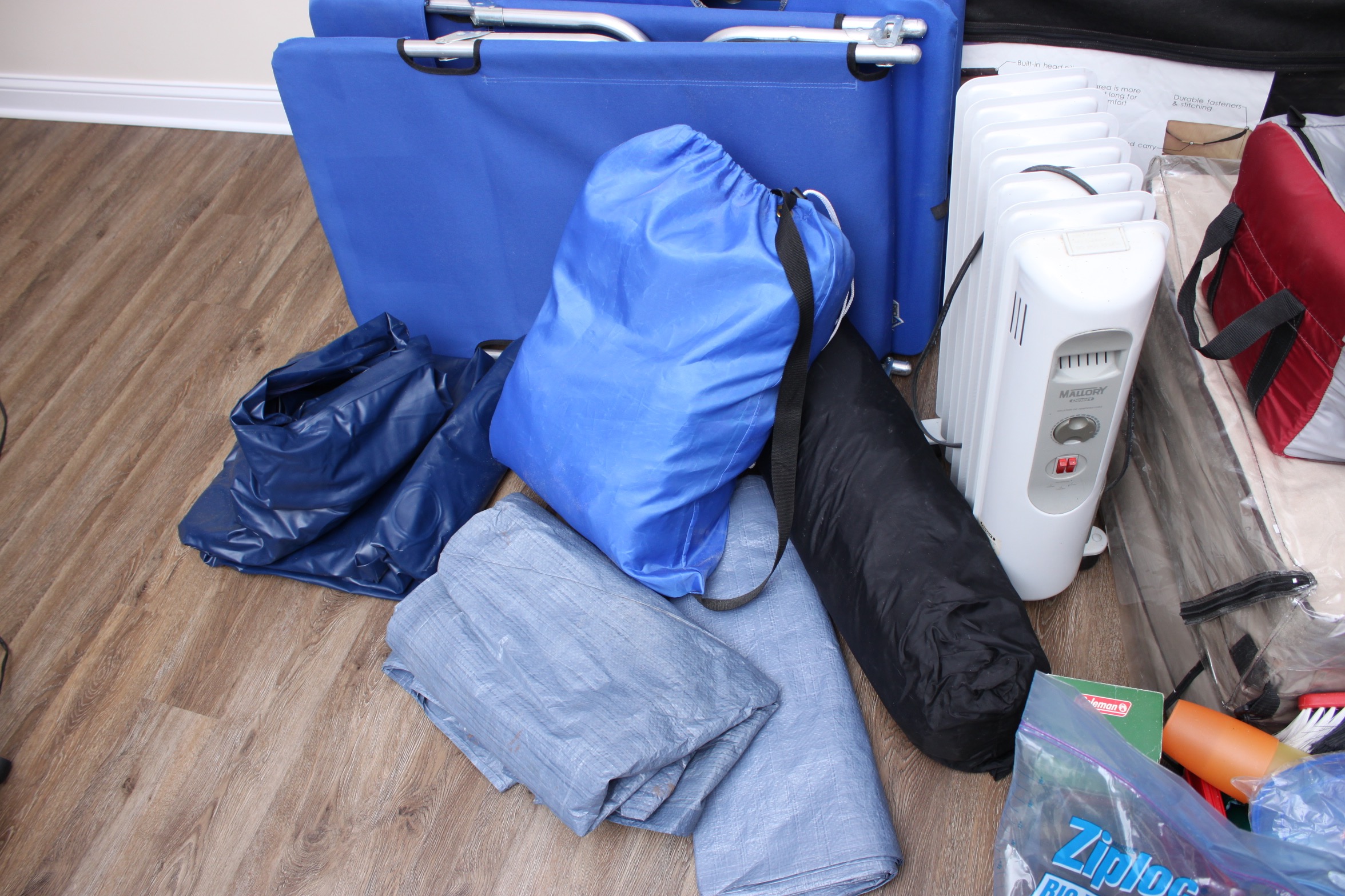 Igloo Tent and Other Camping Equipment