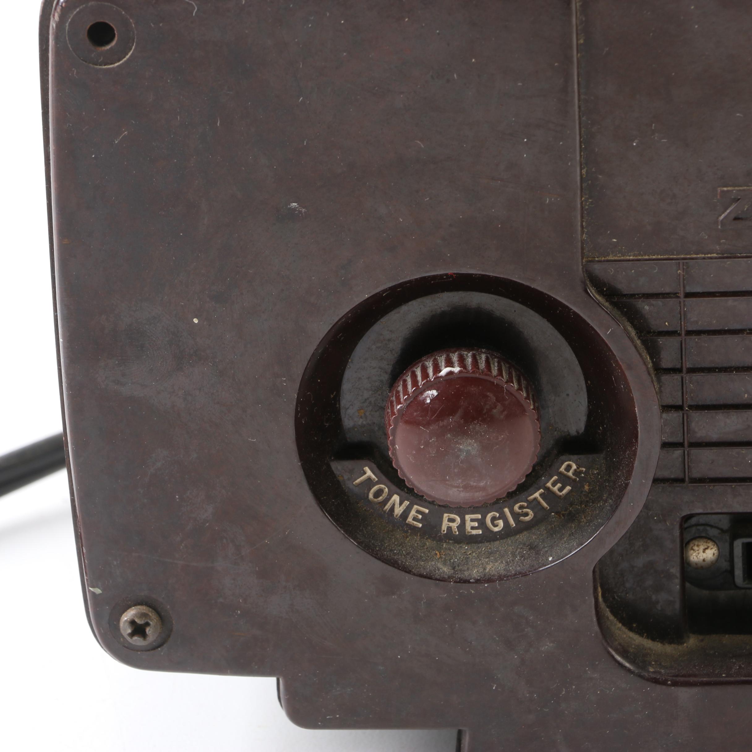 Zenith K-622 Clock Radio