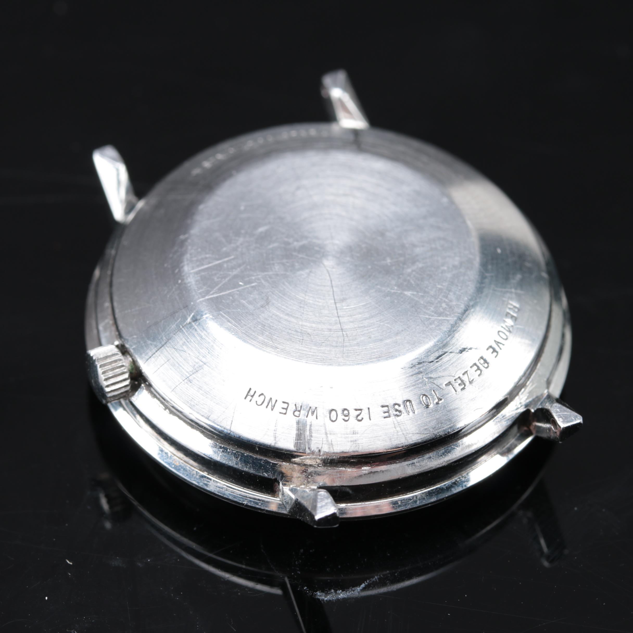 Longines Automatic Five Star Admiral Silver Tone Watch