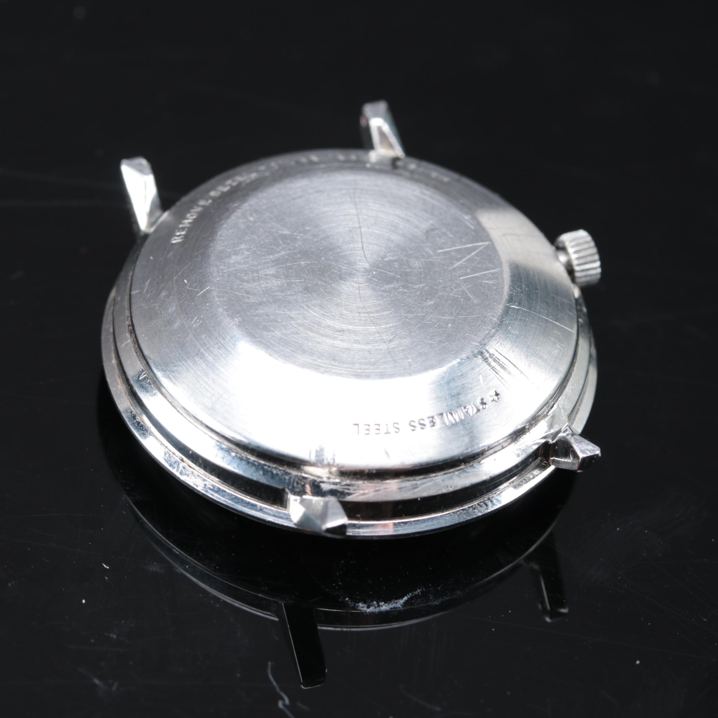 Longines Automatic Five Star Admiral Silver Tone Watch