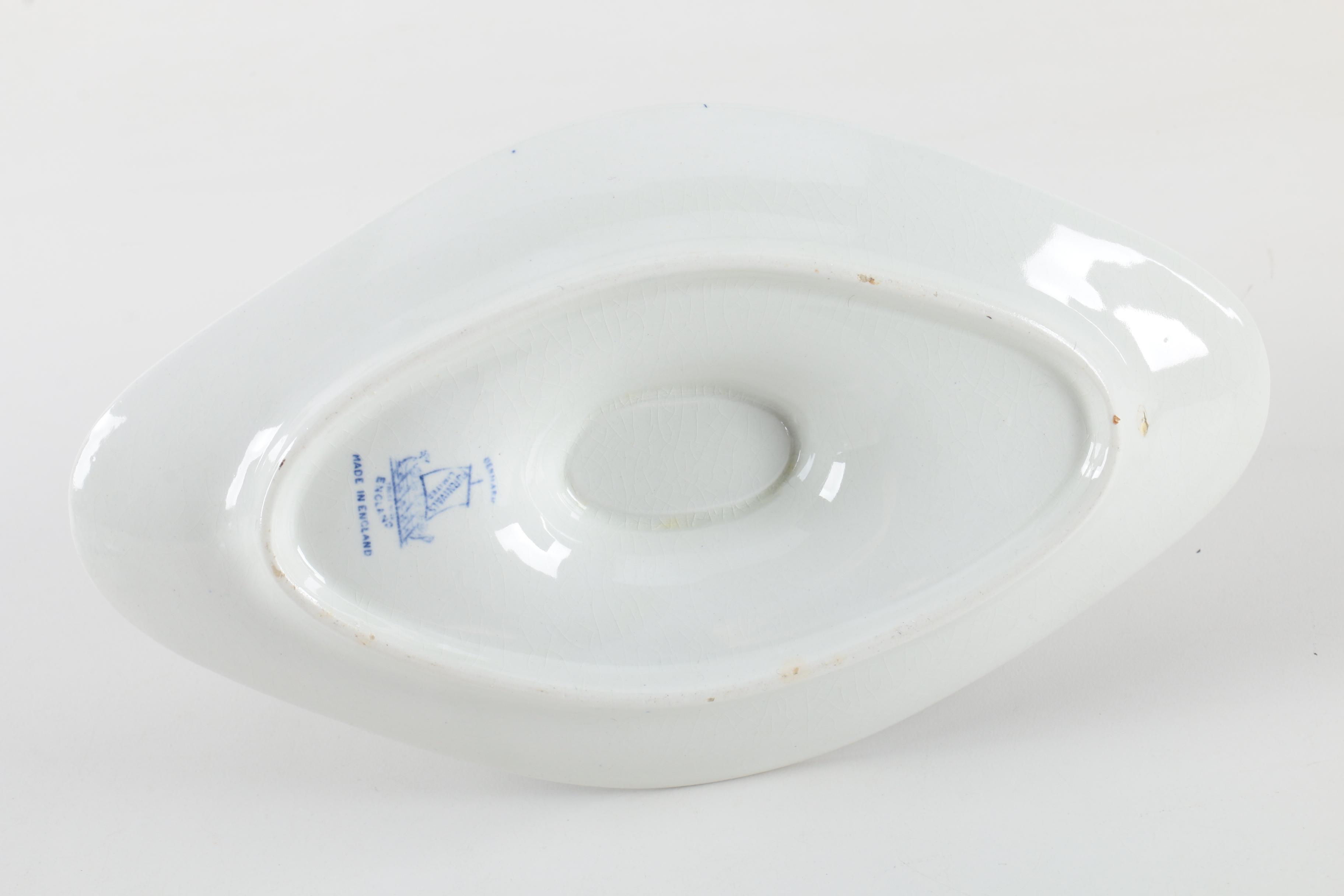 Furnivals and PM Bavaria "Denmark" with Royal China "Delft Modern" Serveware