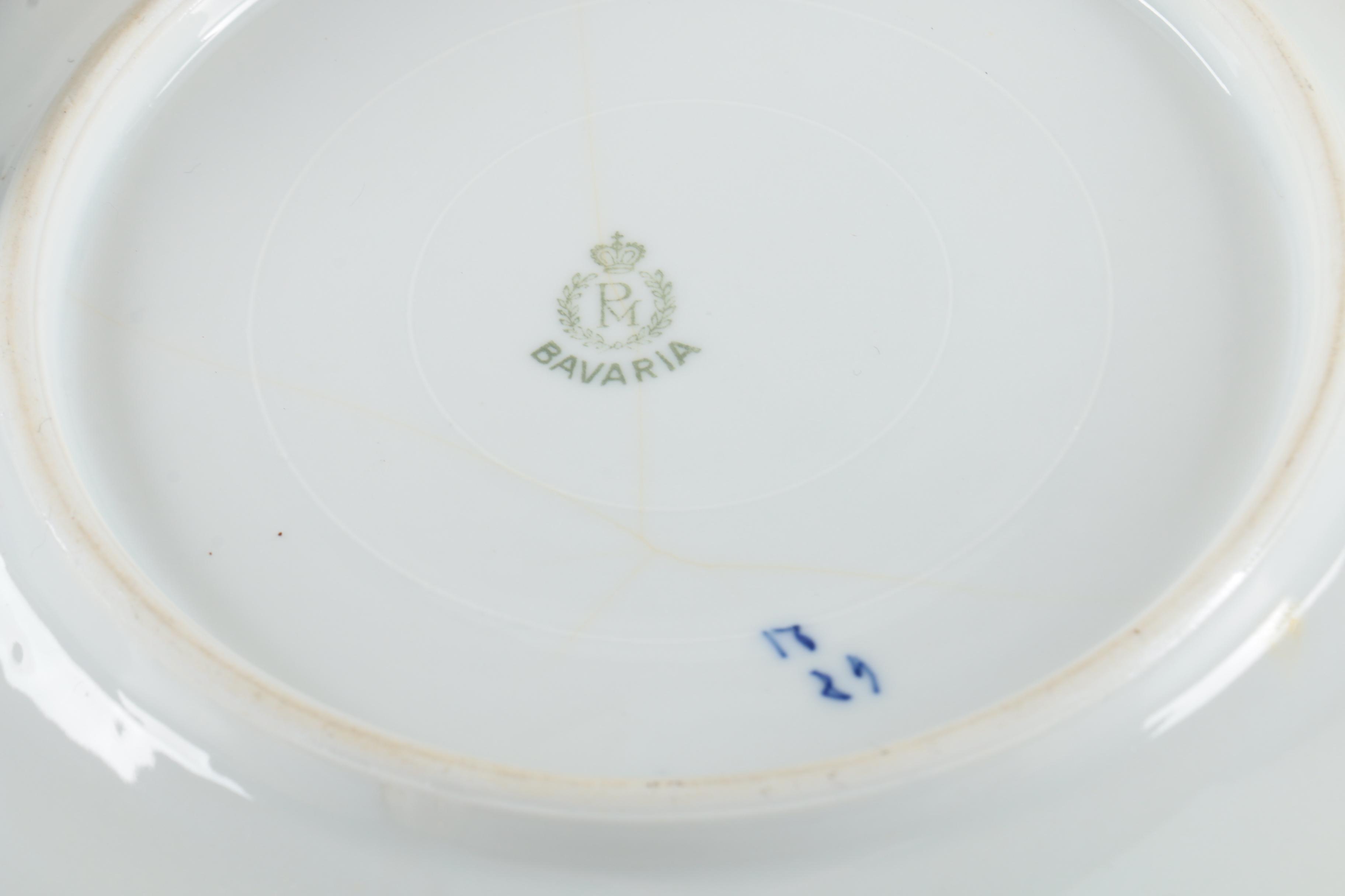 Furnivals and PM Bavaria "Denmark" with Royal China "Delft Modern" Serveware